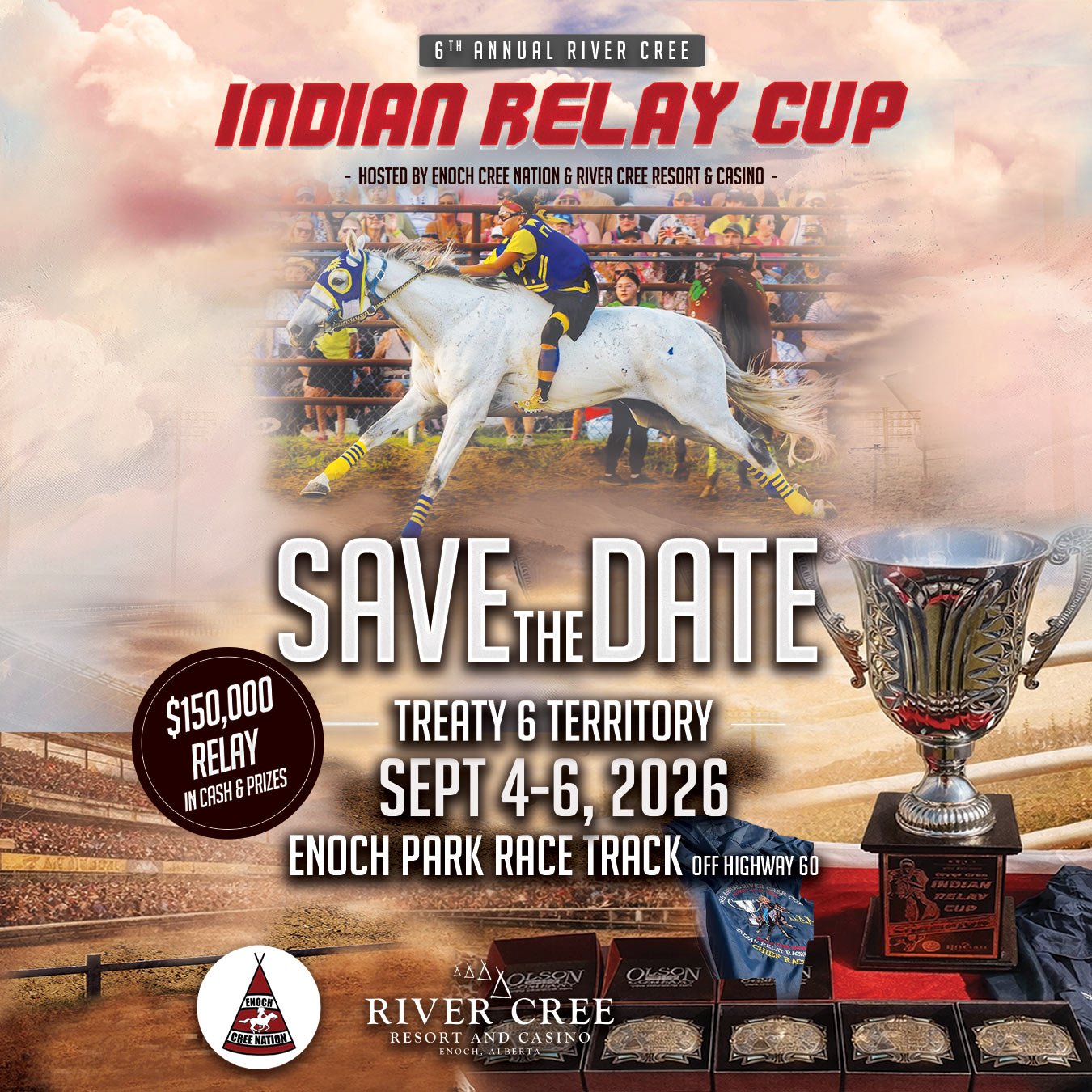 River Cree Indian Relay Cup 