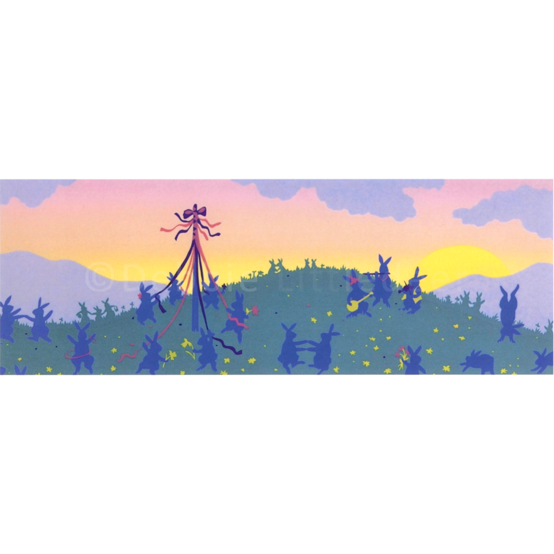 "Celebrate Spring!" Note Cards, Pack of 6 — Debbie Littledeer
