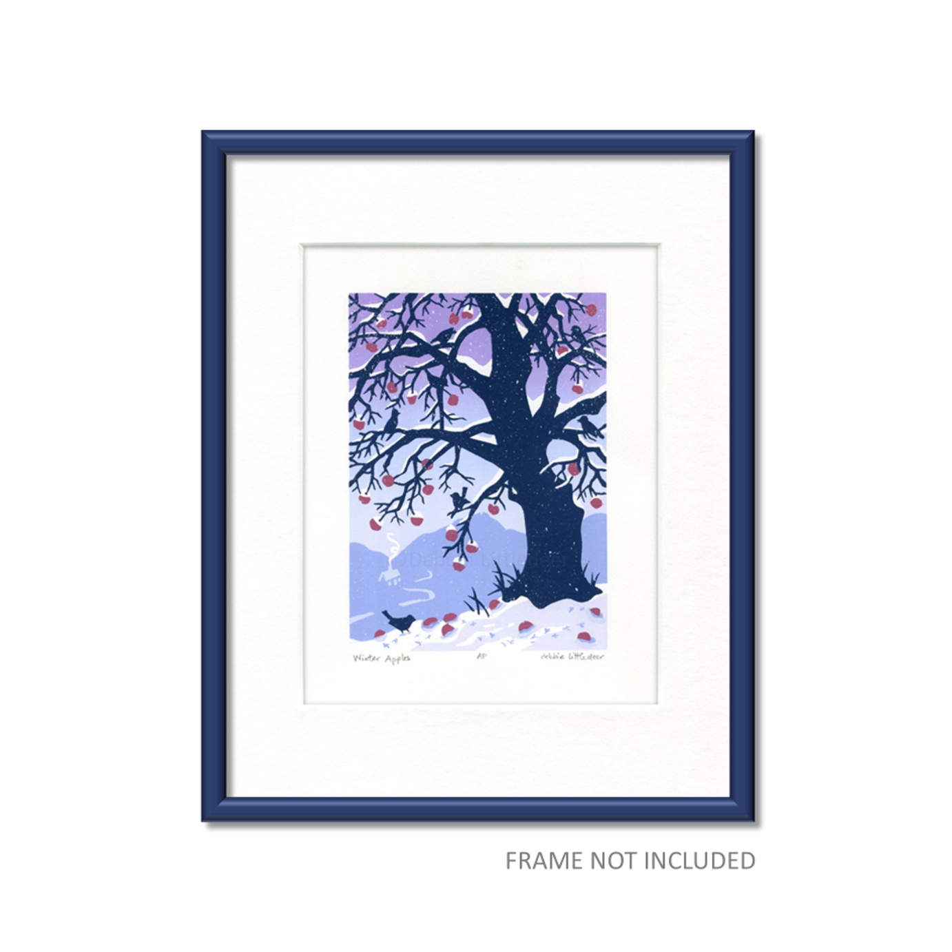 "Winter Apples" Original Serigraph Print