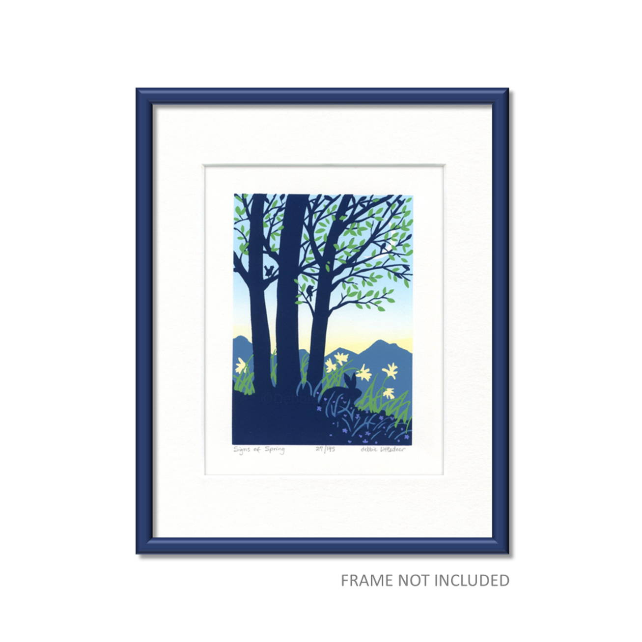 "Signs of Spring" Original Serigraph Print
