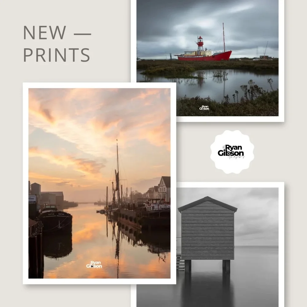 NEW PRINTS AVAILABLE 

You can now see my photography prints in The Emporium in Maldon High Street. 

www.ryangibsonphotography.co.uk 

#newprints #fineartprint #fineartprints #photographyprints