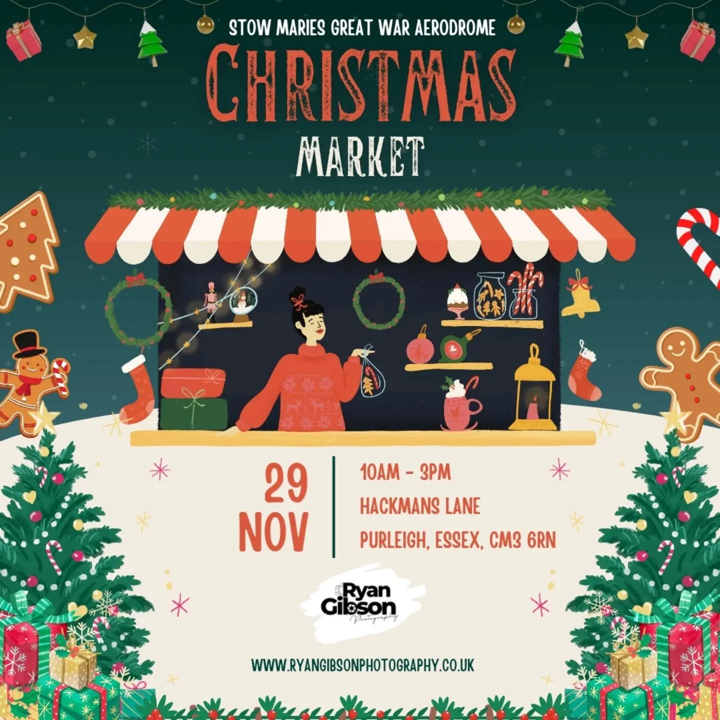 Join me at Stow Maries great War aerodrome Christmas Market! 

It would be lovely to see you support me and the Market! Treat your loved ones to Prints, postcards or my new 2026 Essex Wall Calendar 📅 this Christmas 🎄 

#Christmas #christmasmarket #