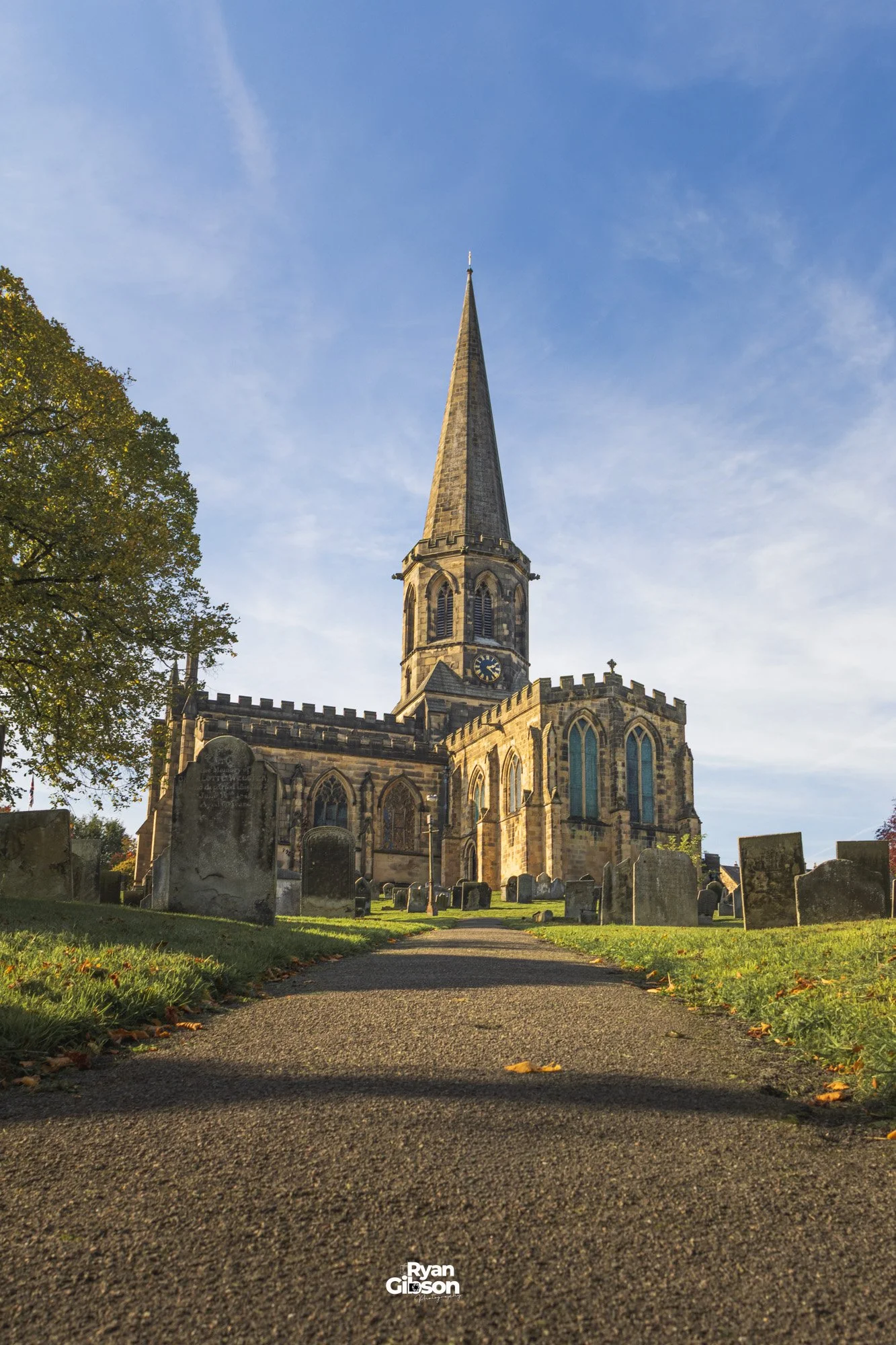 All Saints church in Bakewell