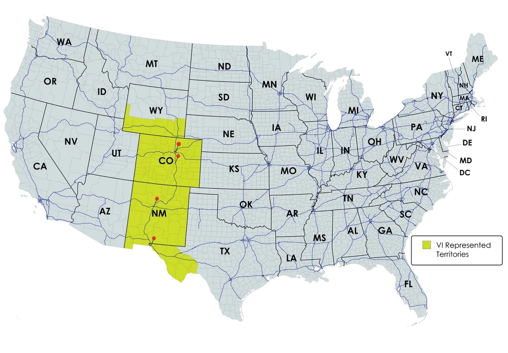 Vi Coverage Visual Interest — Territory Map