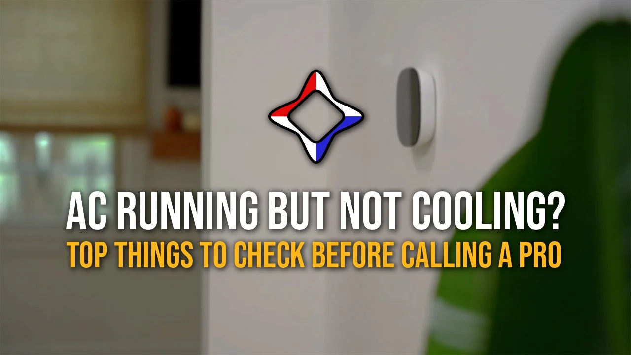 AC Running But Not Cooling |Common Causes &amp; What To Check First