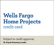 Banner offering special financing options with a credit card issued by Wells Fargo Bank, N.A., featuring a "Learn More" button. Air Dynamics HVAC financing offers.