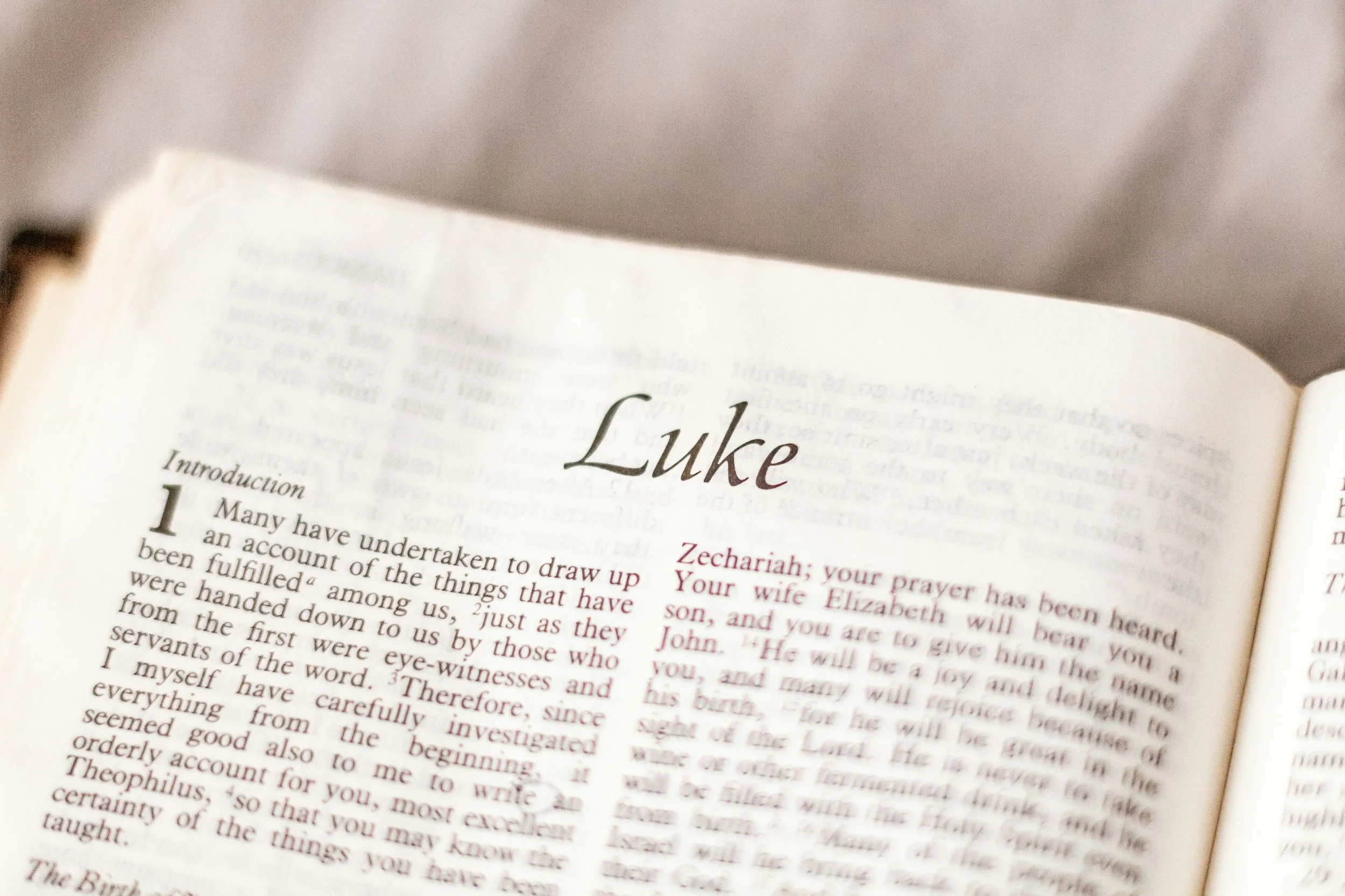 Jesus Preaches the Gospel - Luke 4:14-22