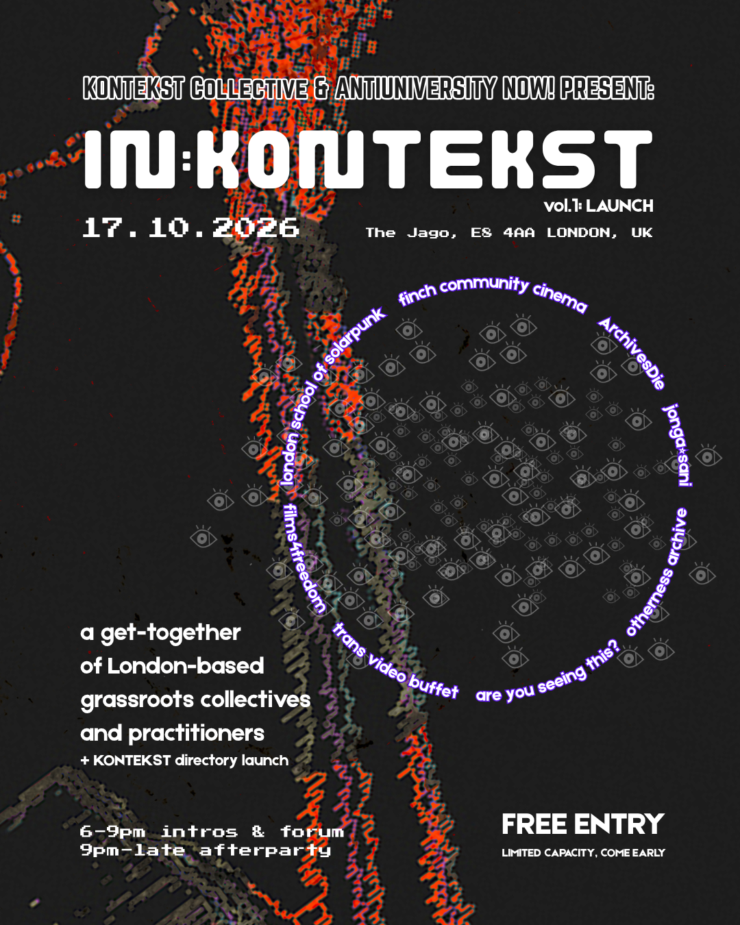 IN:KONTEKST vol.1: LAUNCH x ANTIUNIVERSITY NOW! Festival closing party