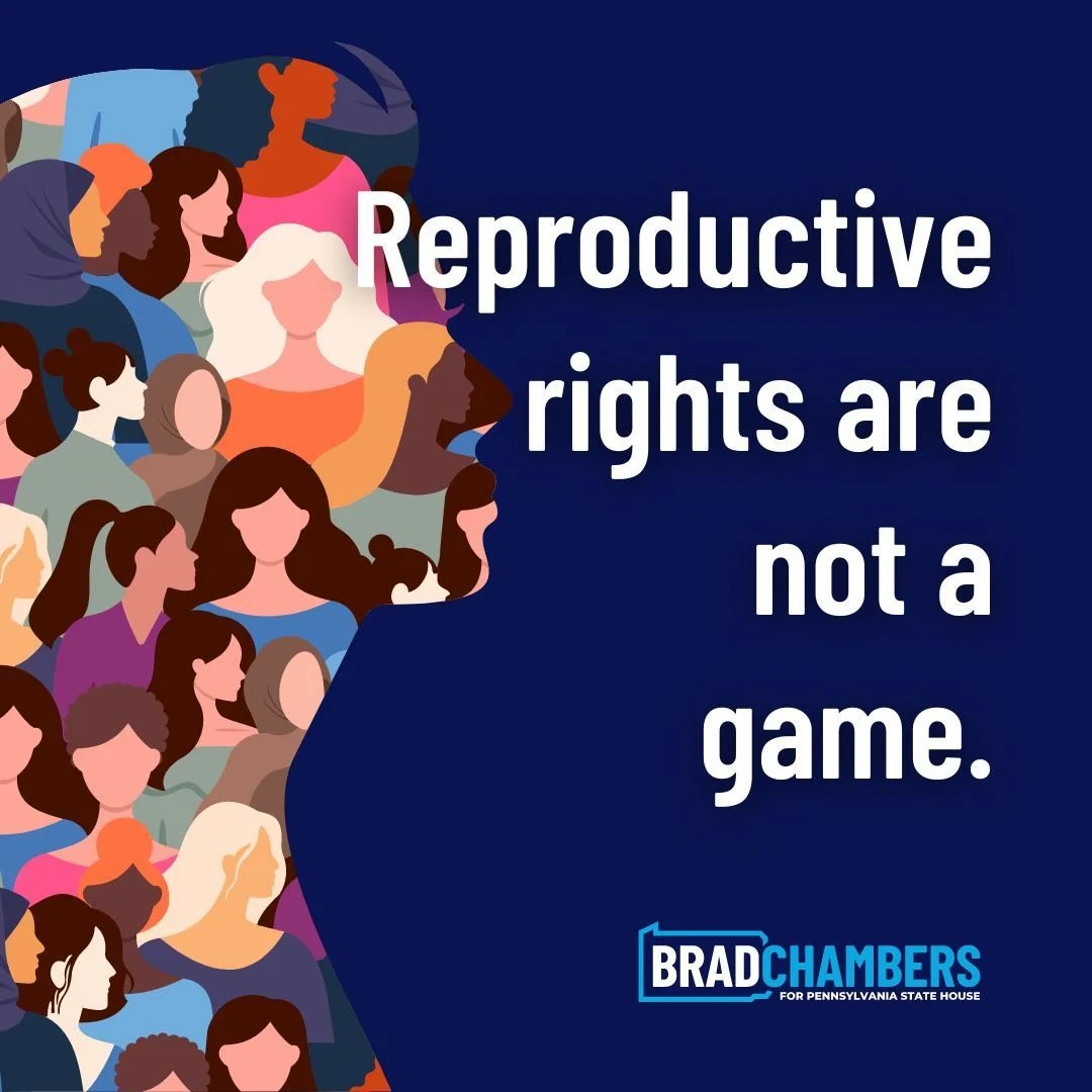 Reproductive rights are once again in jeopardy and our State Legislature will be the only thing standing between Pennsylvania women and regressive anti-choice policies if we fail to hold the White House in November.
ㅤ
I believe that our government sh