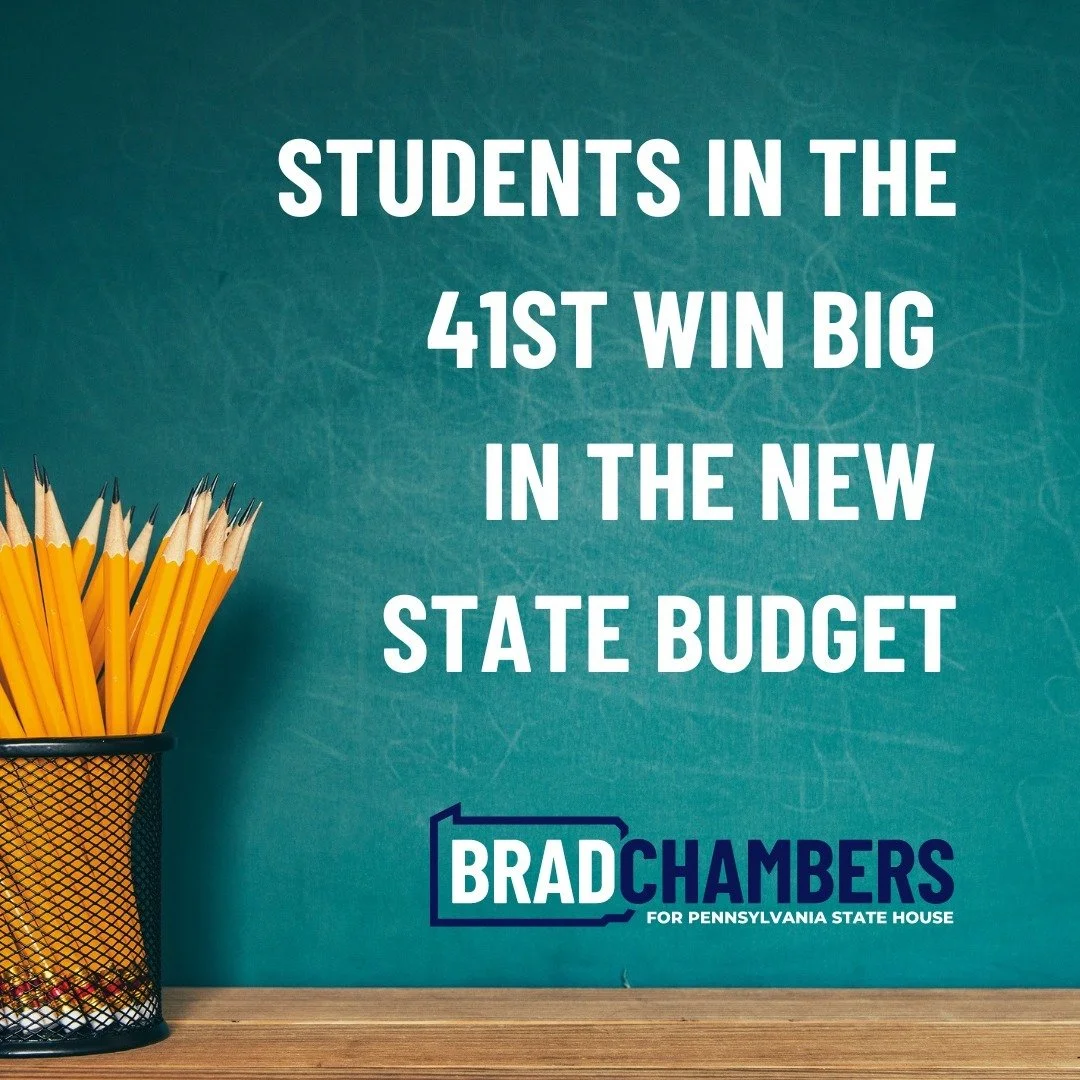 Yesterday, the Pennsylvania State Legislature passed a historic $47.6 billion budget with bipartisan support, including a MAJOR boost to public education funding.
ㅤ
📣 AND THEY DID IT WITHOUT RAISING TAXES!
ㅤ
👇 First, the big WINS for education:
✅ $