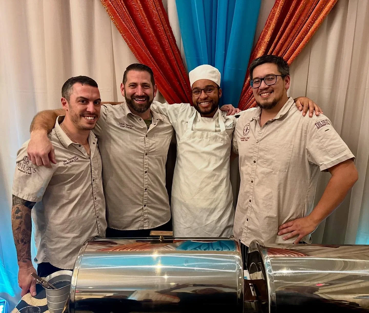 This week, the Ziemann Hospitality team joined chefs from across the Capital Region for Chefs for Success - an evening dedicated to supporting the next generation of culinary talent.

Chef Devin, Chef Mo, Chef Justin, and Alex cooked in support of st
