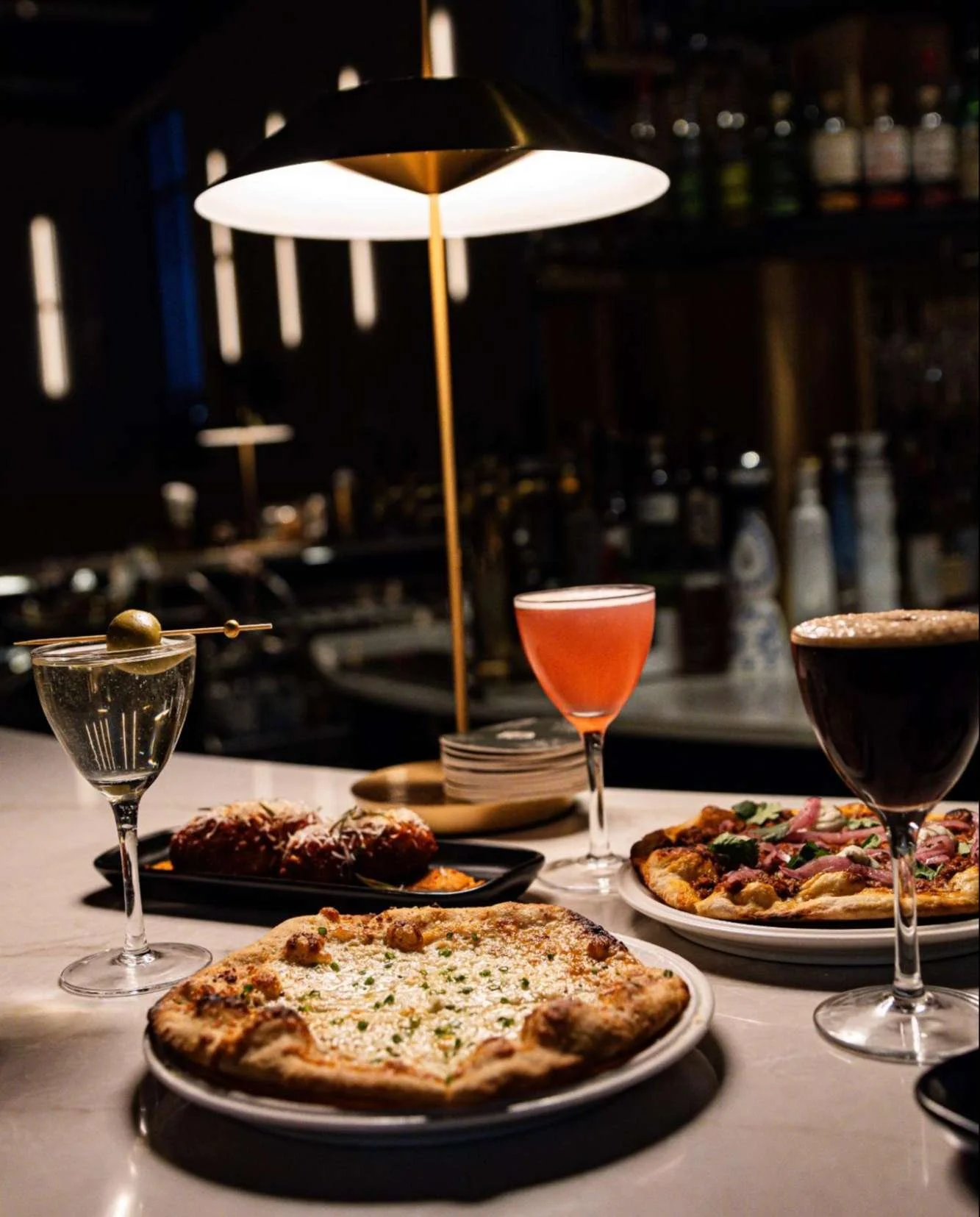 The only thing better than a martini? Three. In tasting size.

Milas Mini Martinis: Available at Happy Hour, Tuesday-Friday, 4:30 PM - 6:00 PM