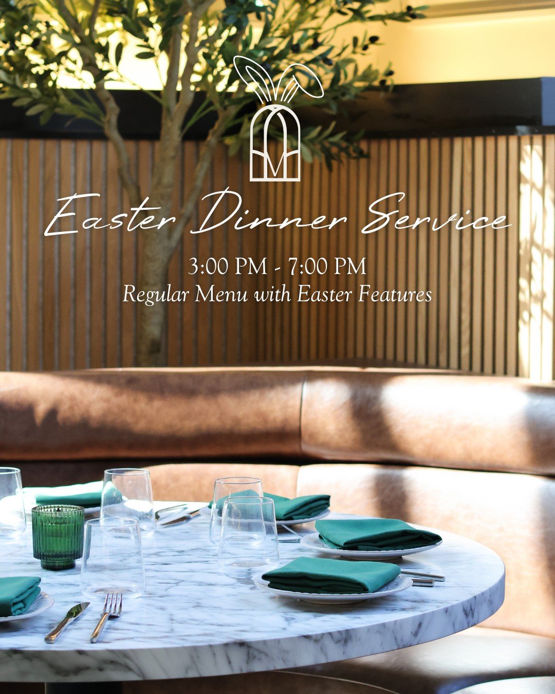 Make the executive decision.

Easter at Milas | 3:00-7:00 PM
Full menu plus seasonal features.

They&rsquo;ll thank you later 🥂