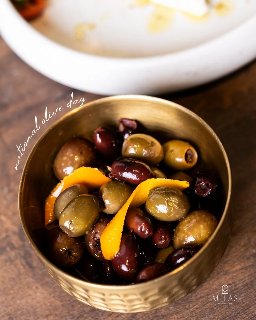 National Olive Day. Tonight, the olives are just the beginning. 

Bring your crew &amp; see where the night goes.