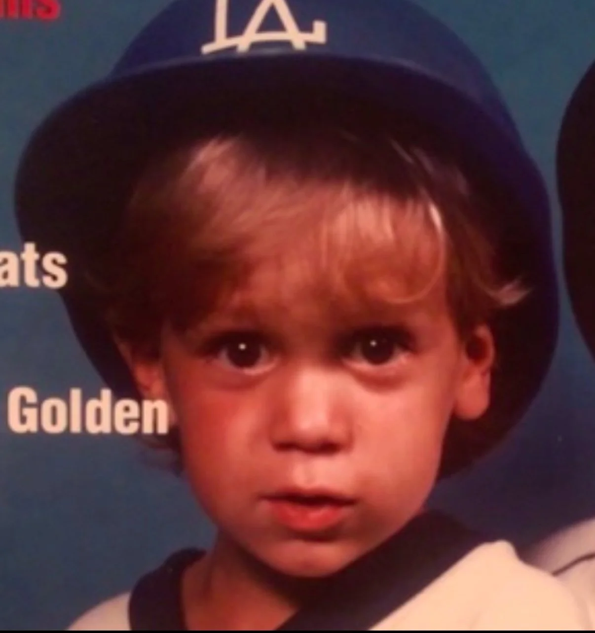 Adam Kleckner as a child