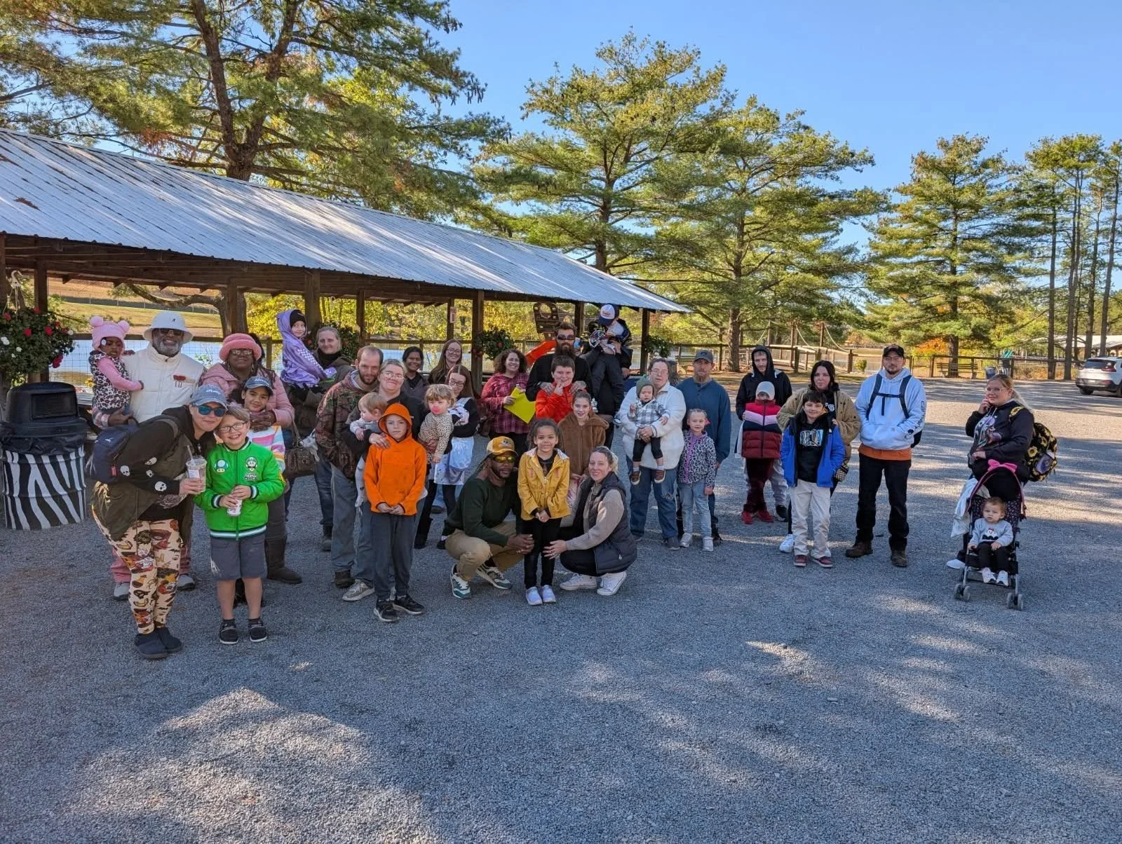PA Distance students from Central PA met for our annual Open House at Lake Tobias Wildlife Park. The safari ride is so much fun and everyone got to feed the animals as they approached the vehicle!
