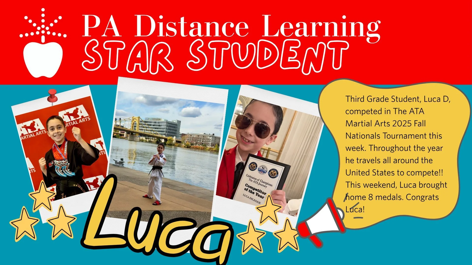 🌟PA Distance students are out in the world doing awesome things all the time!! Nominate yourself or your student using the form in the student announcements.#PADistance #StarStudent🌟