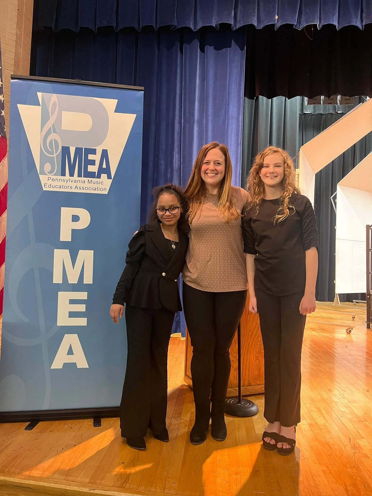 On Friday, February 13, 2026  PA Distance students attended the PMEA Elementary Chorus Festival! Music teacher Ms. Demark was on the scene to support students for a full day of learning choral music and fun activities. The day ended with an evening p