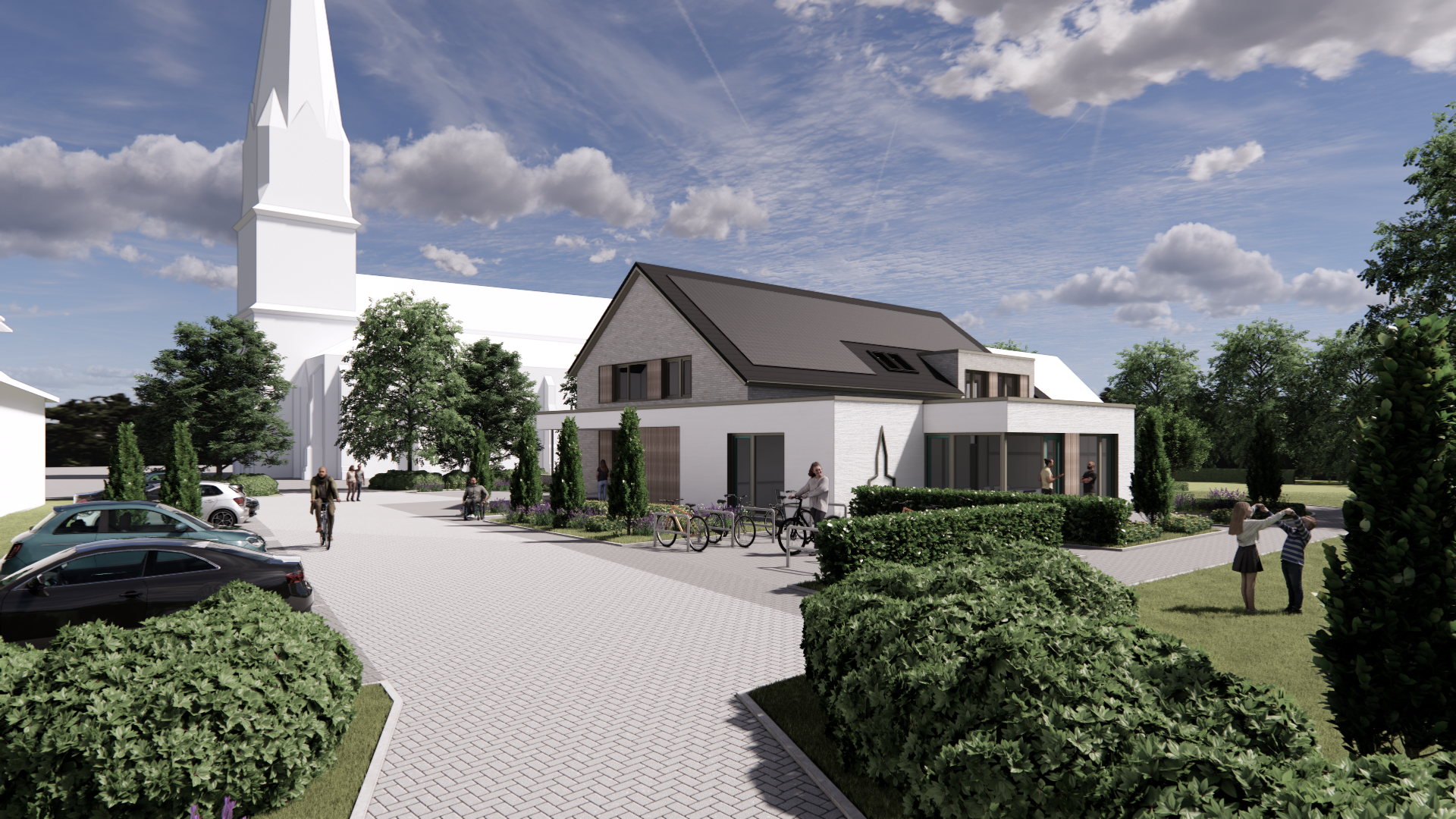 ZUWEGUNG VON KINDERGARTEN / SCHULZENTRUM