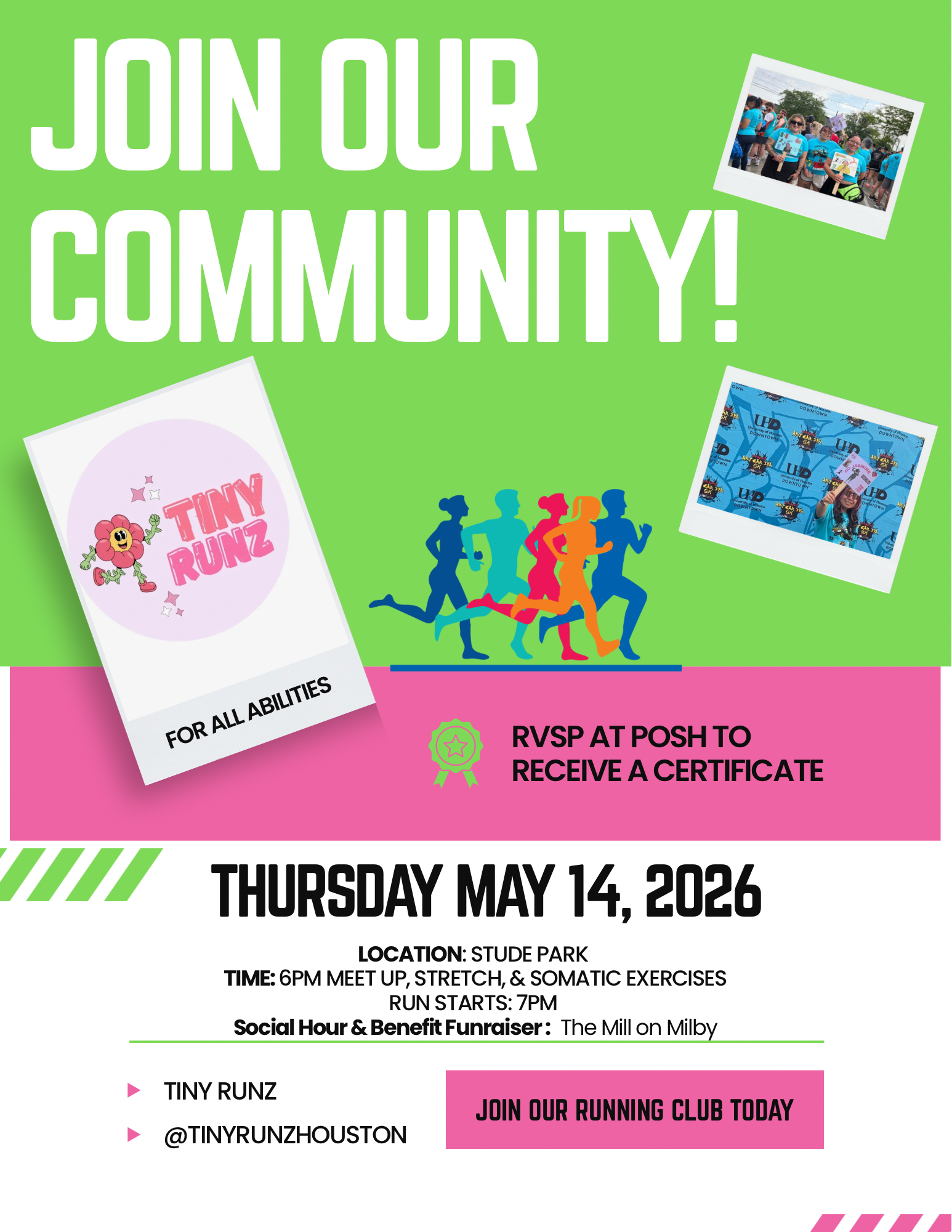 Tiny Runz Launch Event