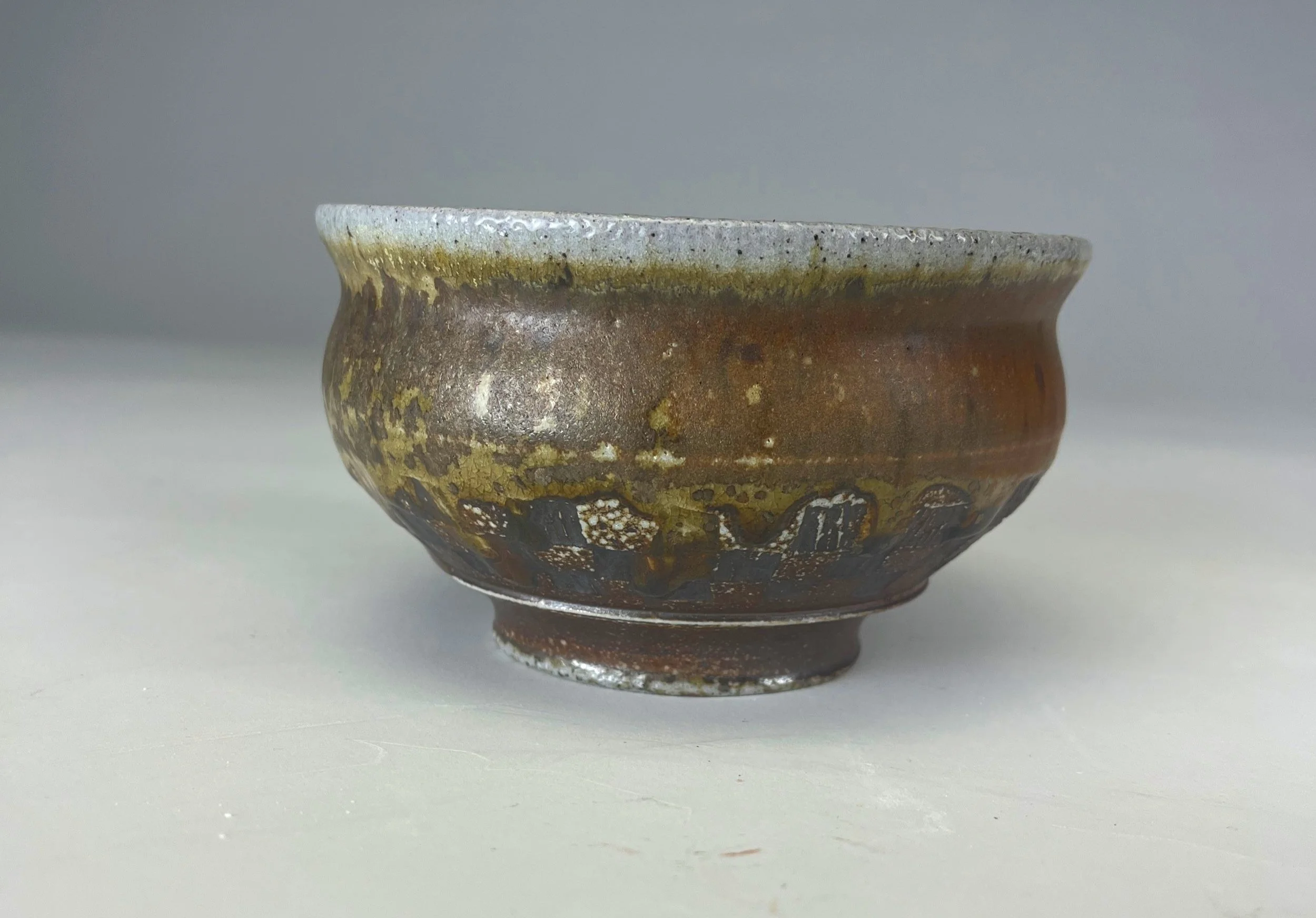 Checker bowl, wood fired
