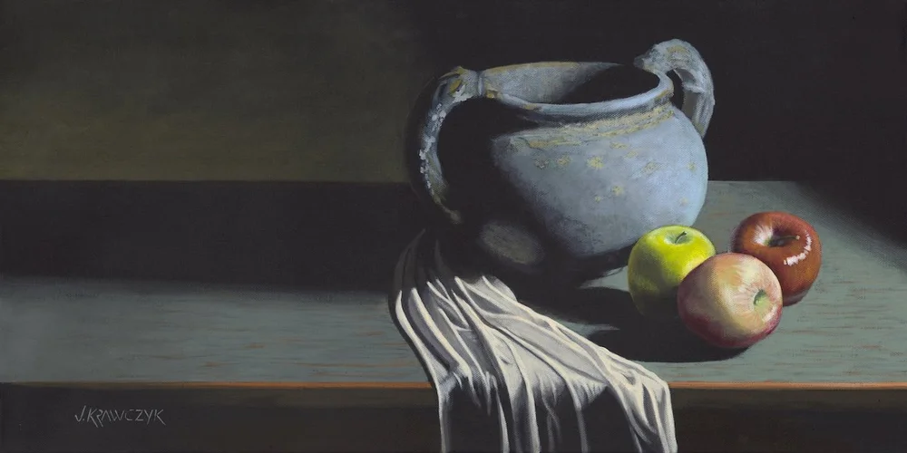 Vessel with Trio by Joe Krawczyk