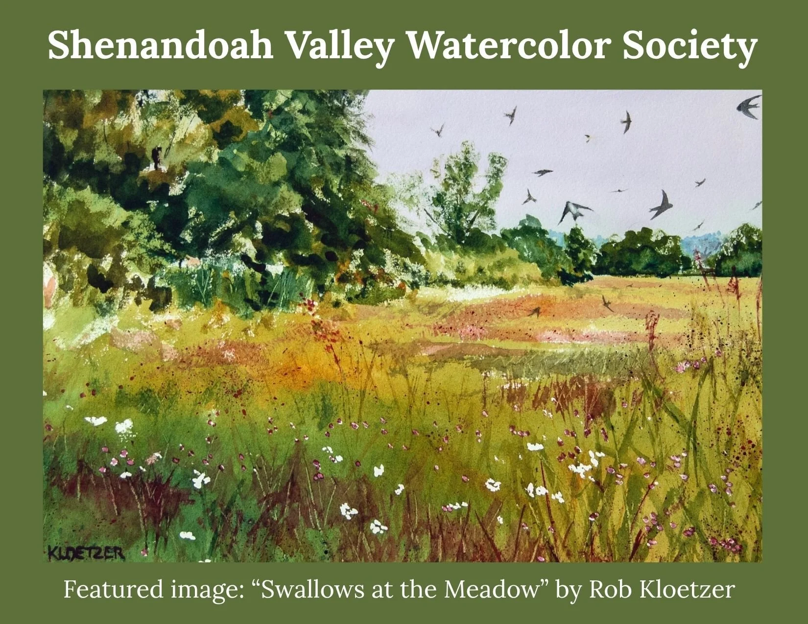 39th Shenandoah Valley Watercolor Society Members’ Show