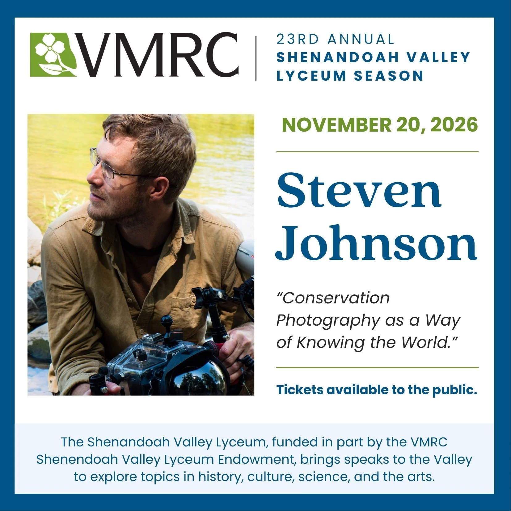 23rd AnnualShenandoah Valley Lyceum Season