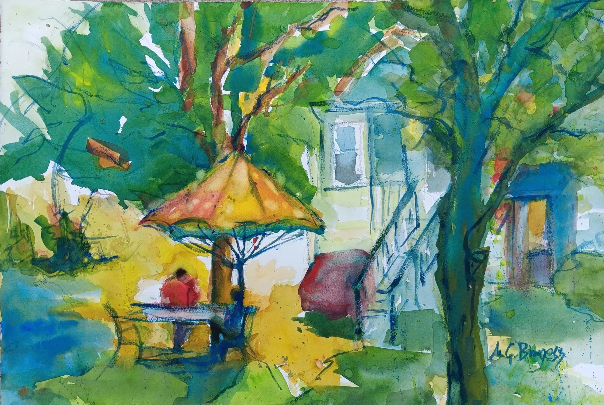 Ursula Burgess
Summer at Home