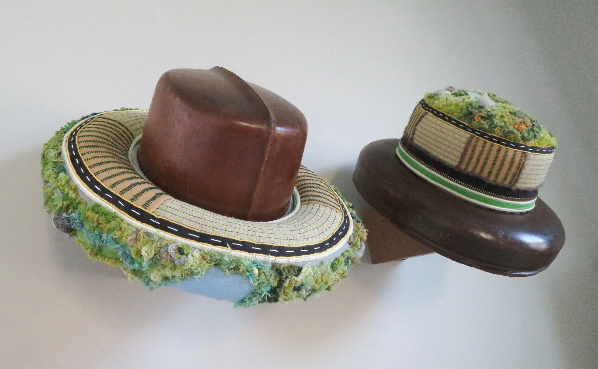 Anne Zaleski
Fragmented Habitats Hats