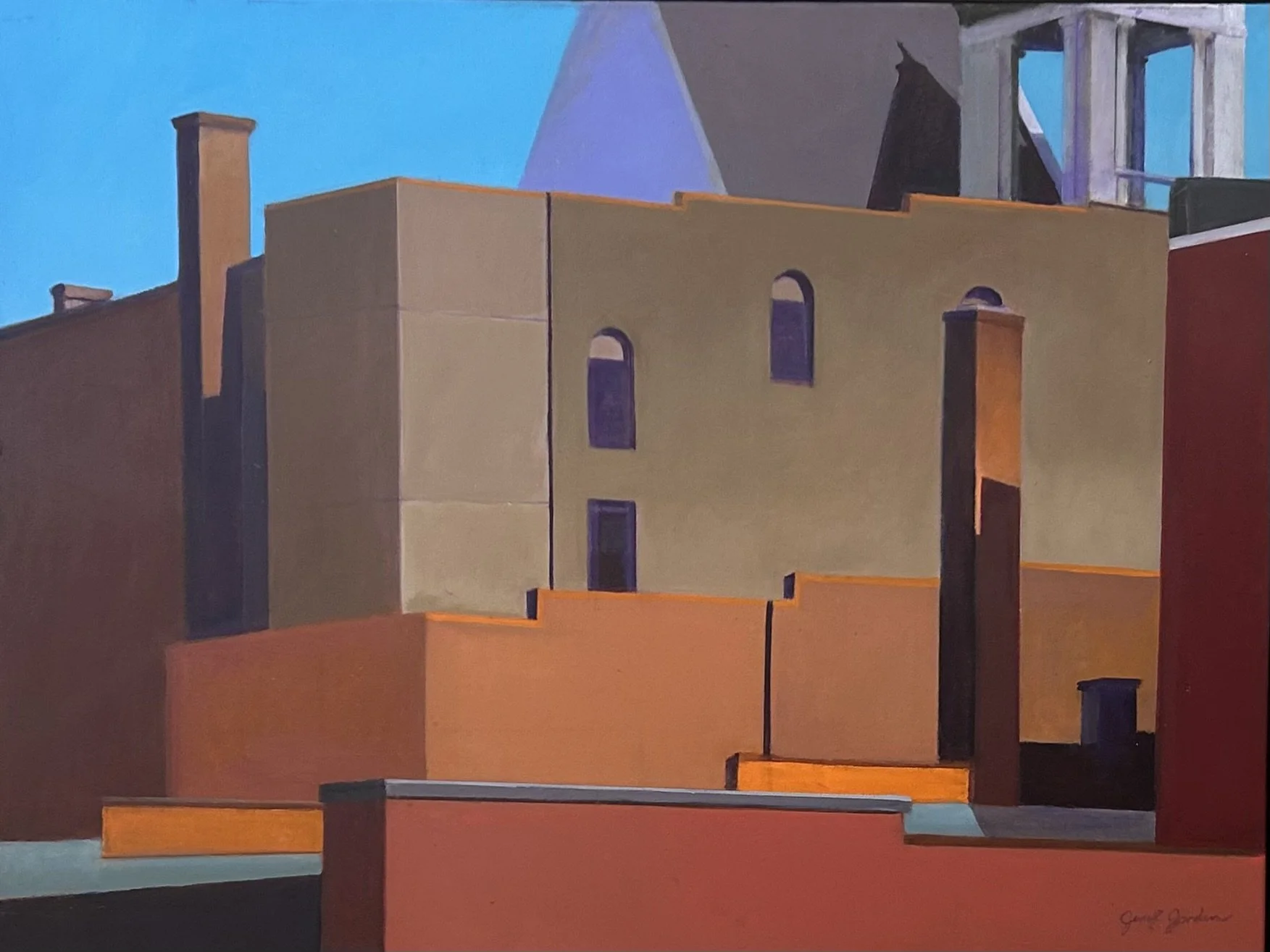 June Jordan
Chimney Under Steeple