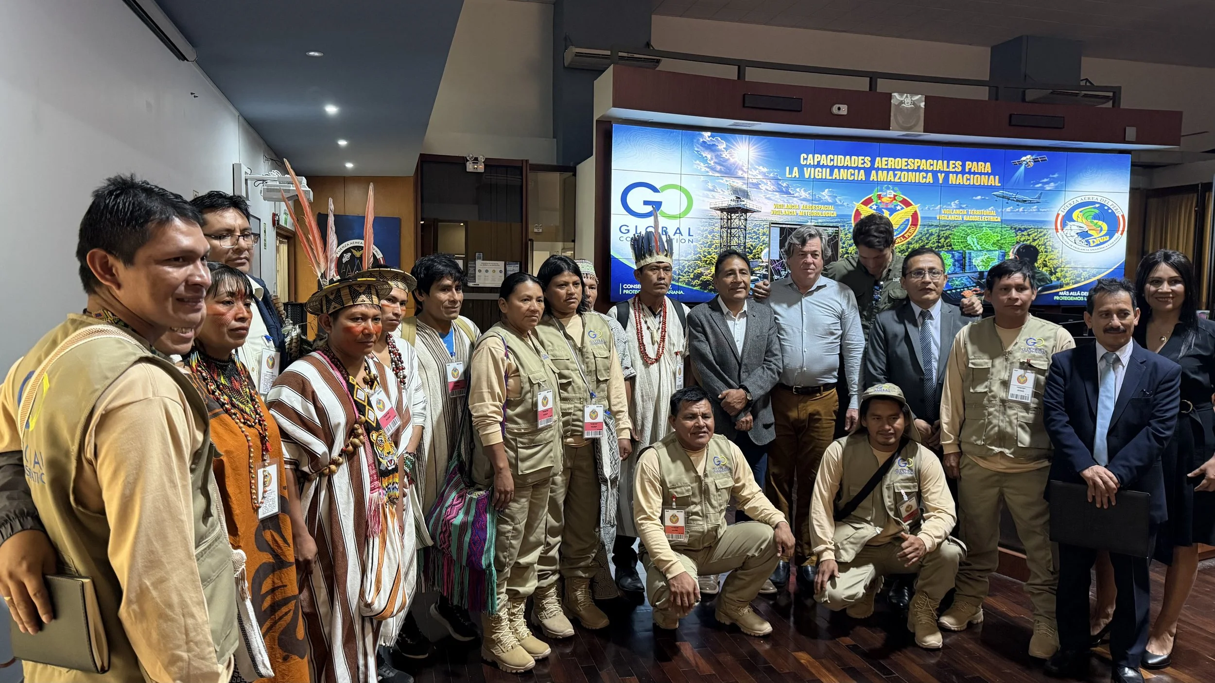 Peruvian Airforce and Global Conservation Sign Cooperation Agreement to Protection Peru’s National Parks and Indigenous Territories