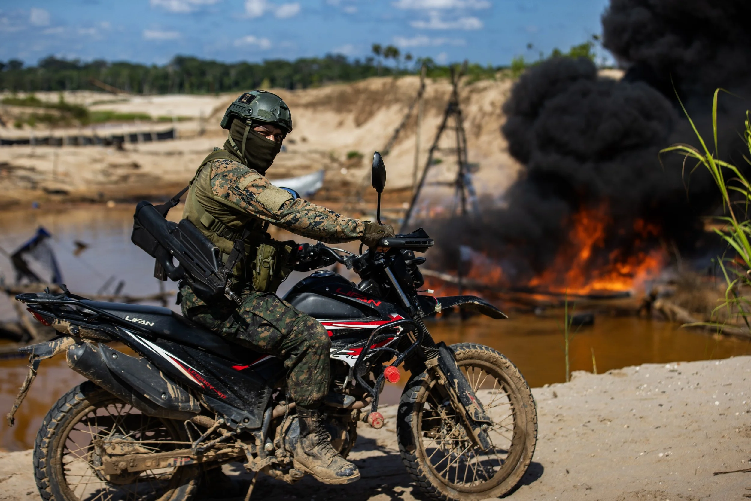 GC Featured in ABC News: Peru cracks down on illegal gold mining&nbsp;in Amazon reserve with military show of force