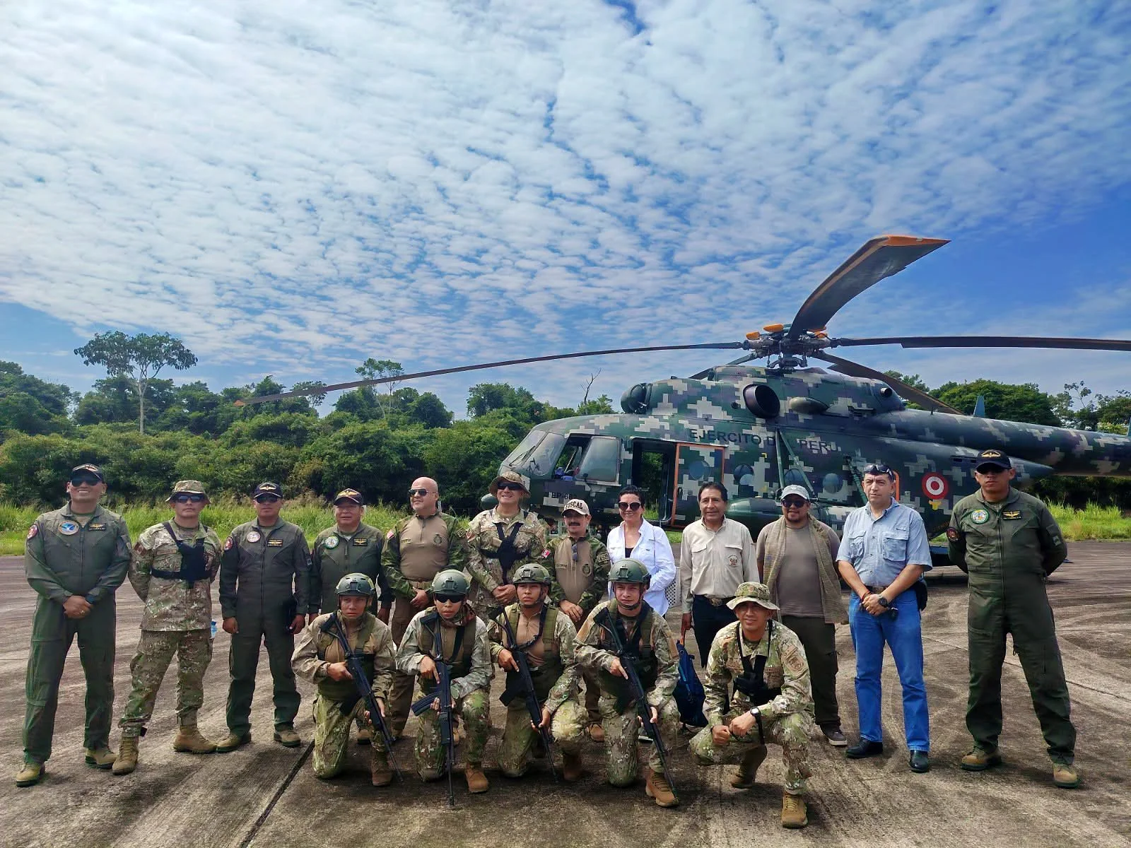 Reconnaissance Overflight Carried Out Against the Advance of Illegal Mining in Madre de Dios