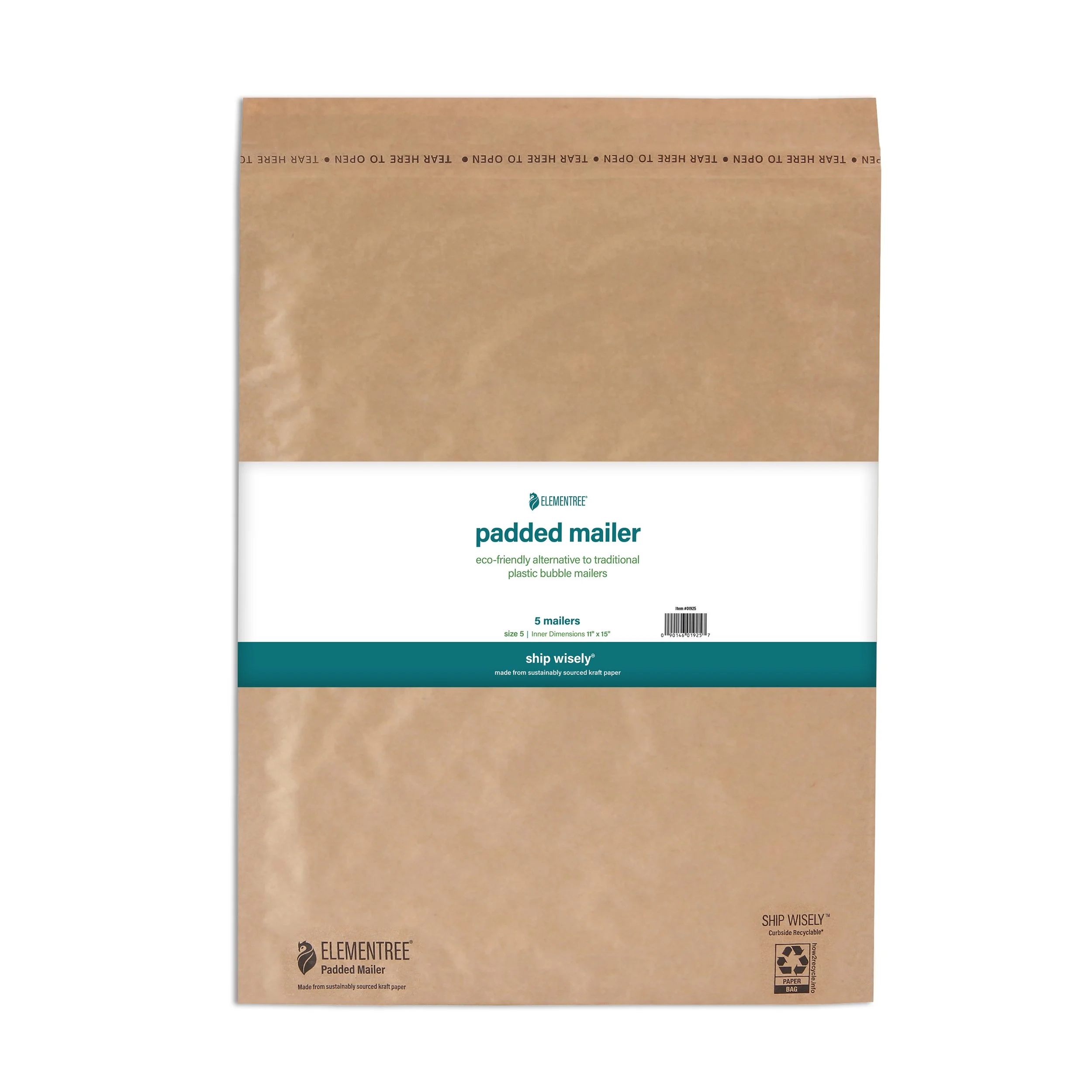 Size 5 Padded Mailer Redesign