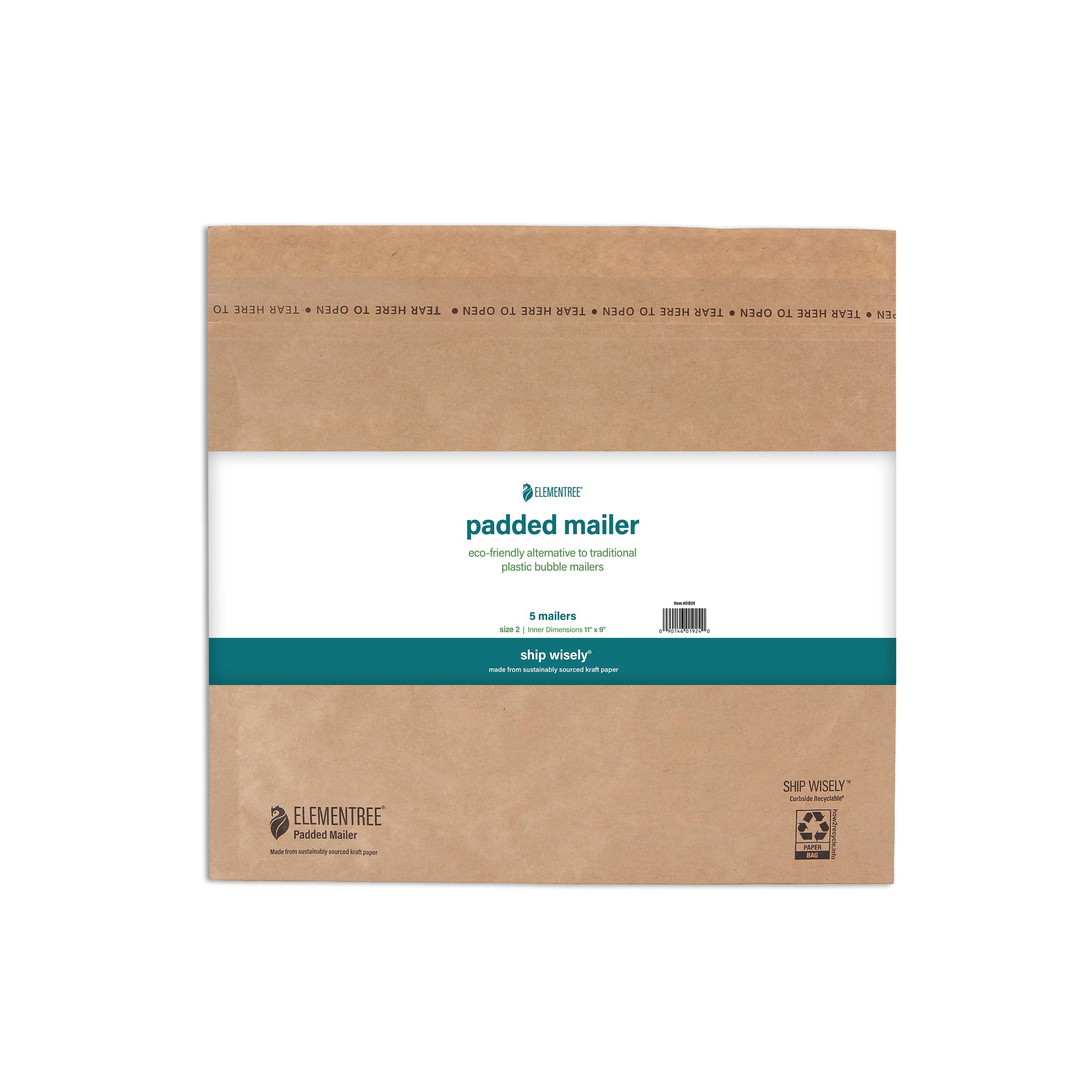 Size 2 Padded Mailer Redesign