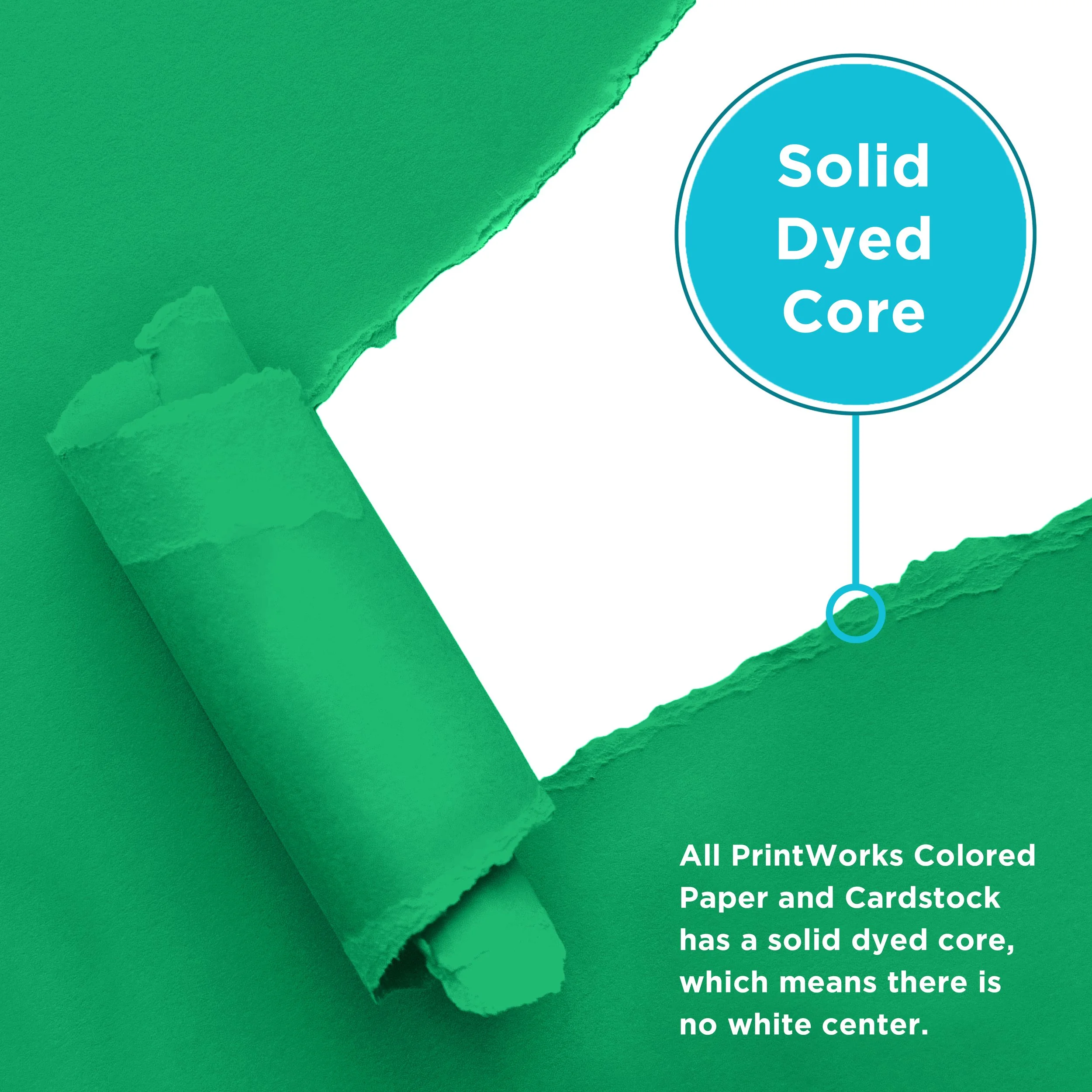 Solid Dye Core Paper