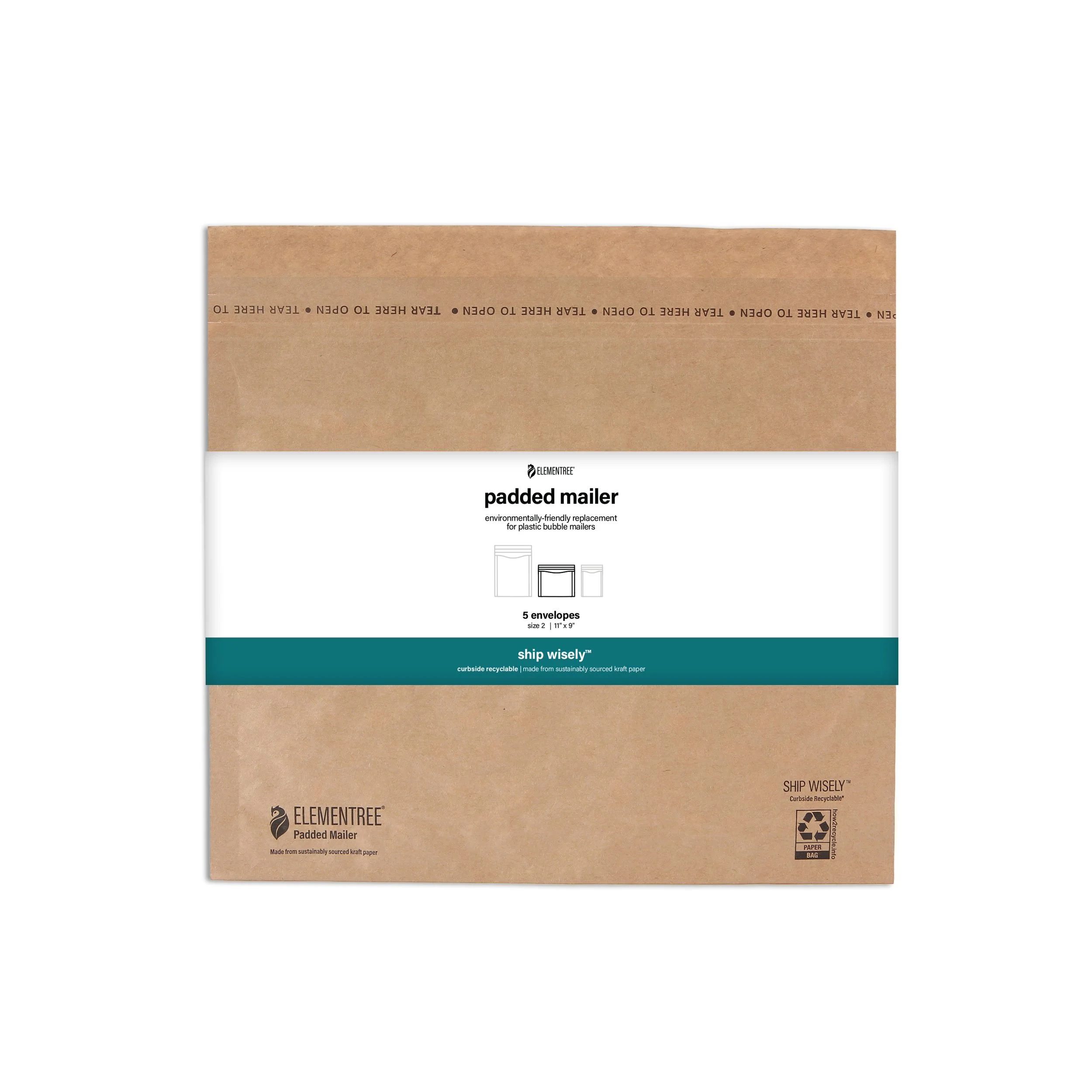 Size 2 Padded Mailer Before