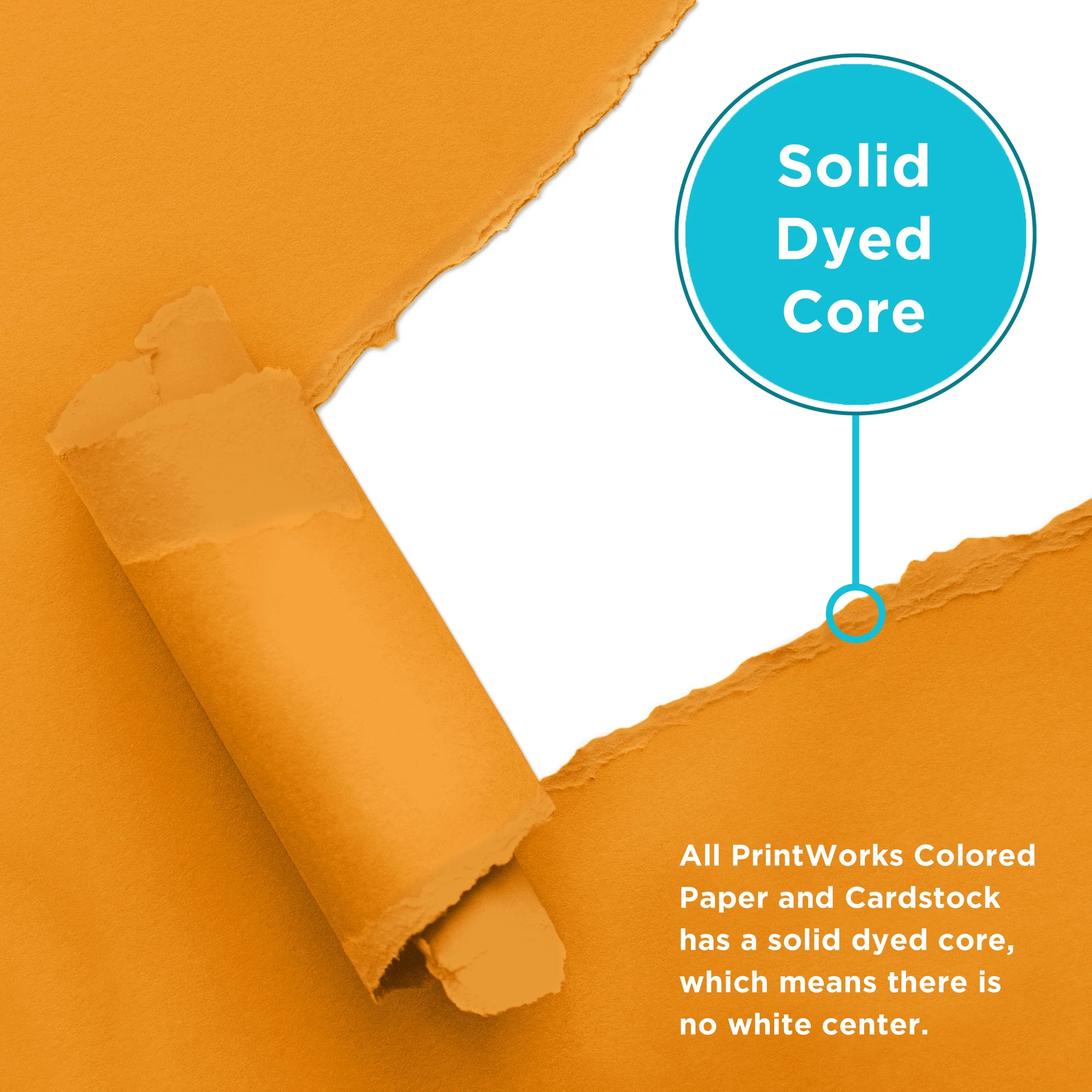 Solid Dye Core Paper