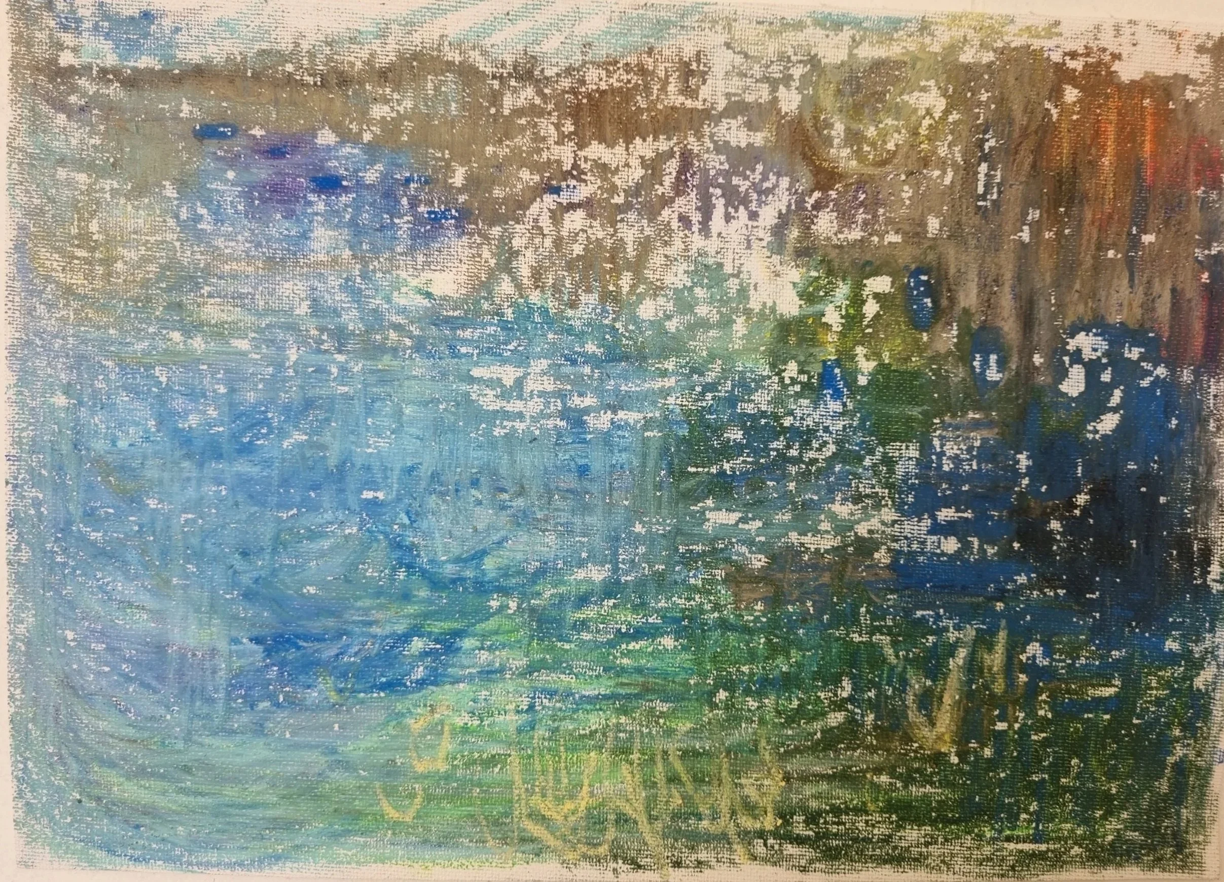 Drizzle on a Morning Rock. 2025