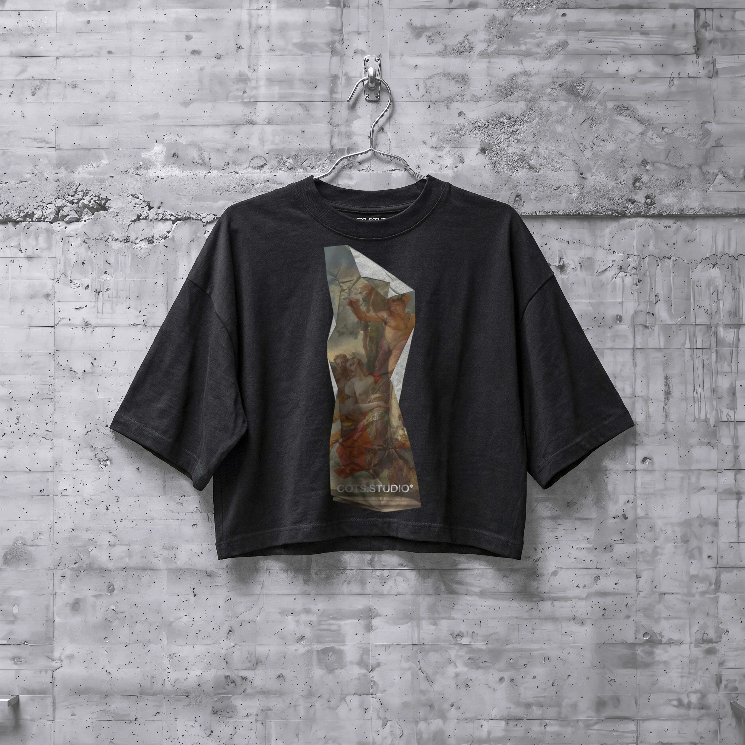 GRAPHIC TEE - CROPPED "BACCO & ARIANNA"