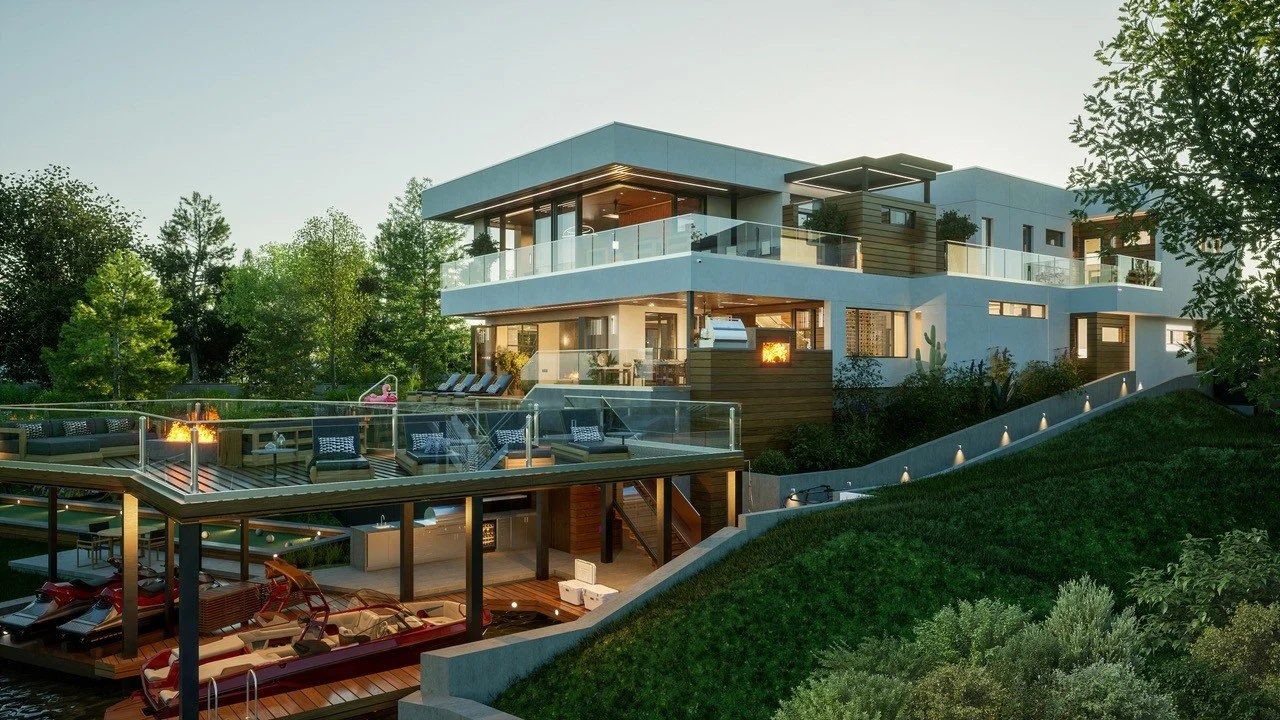 Boat Jet Ski Fireplace Deck House Render 1.jpeg