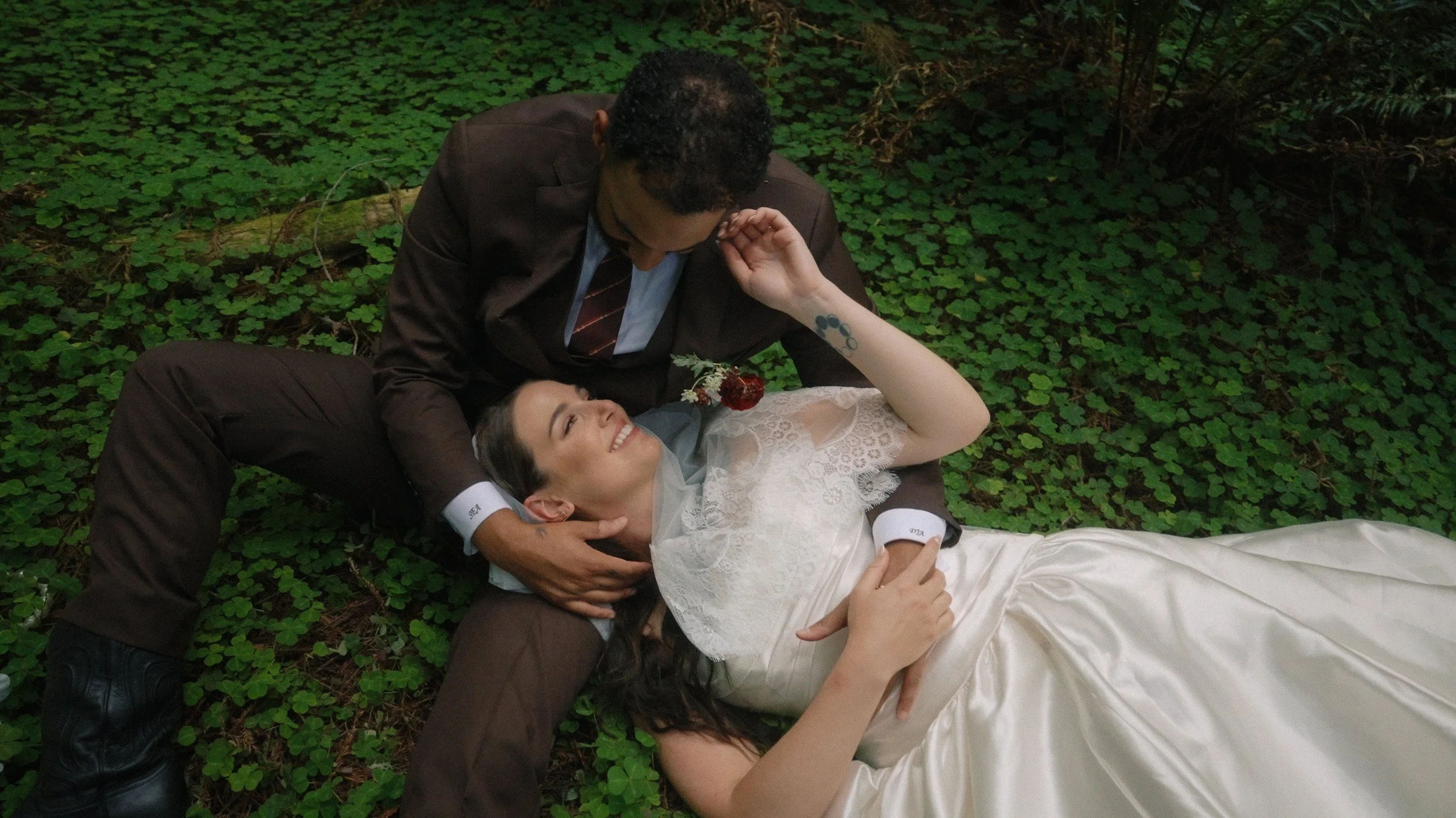 adventure elopement couple