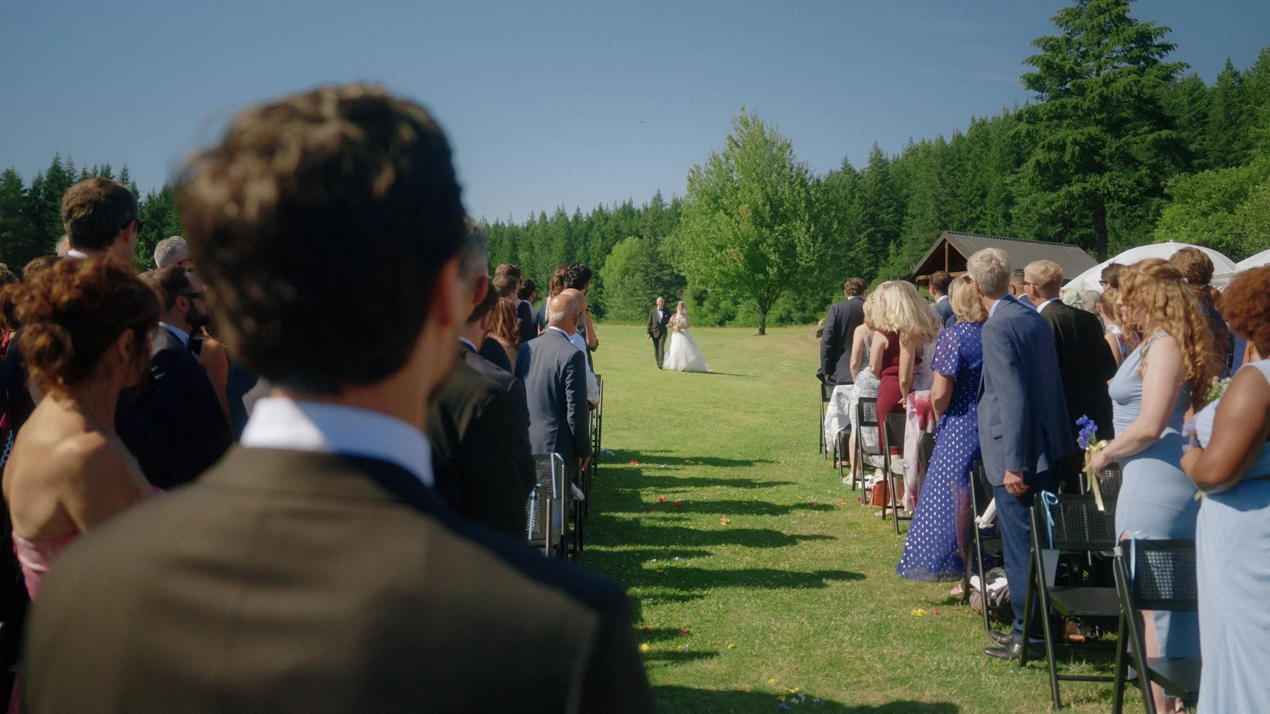 washington wedding couple reception