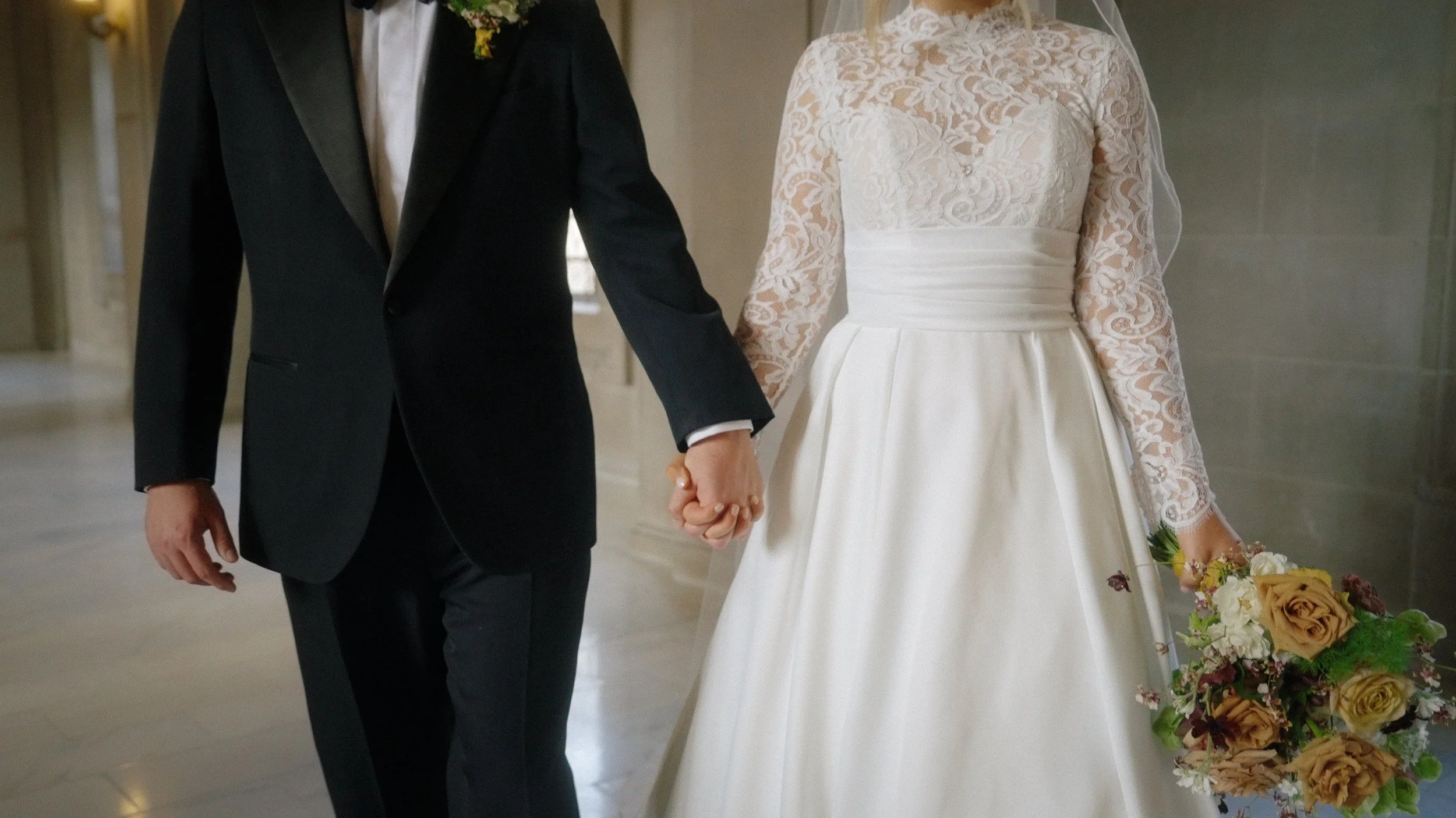 san francisco wedding couple