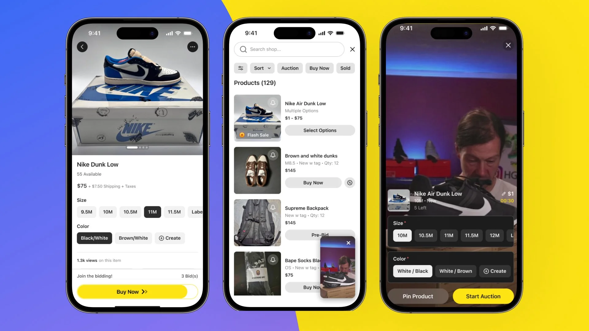 À la une : des annonces optimisées avant le live