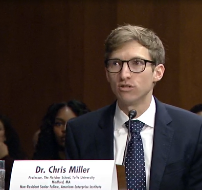 Chris testifies at U.S. Senate Committee on Foreign Relations