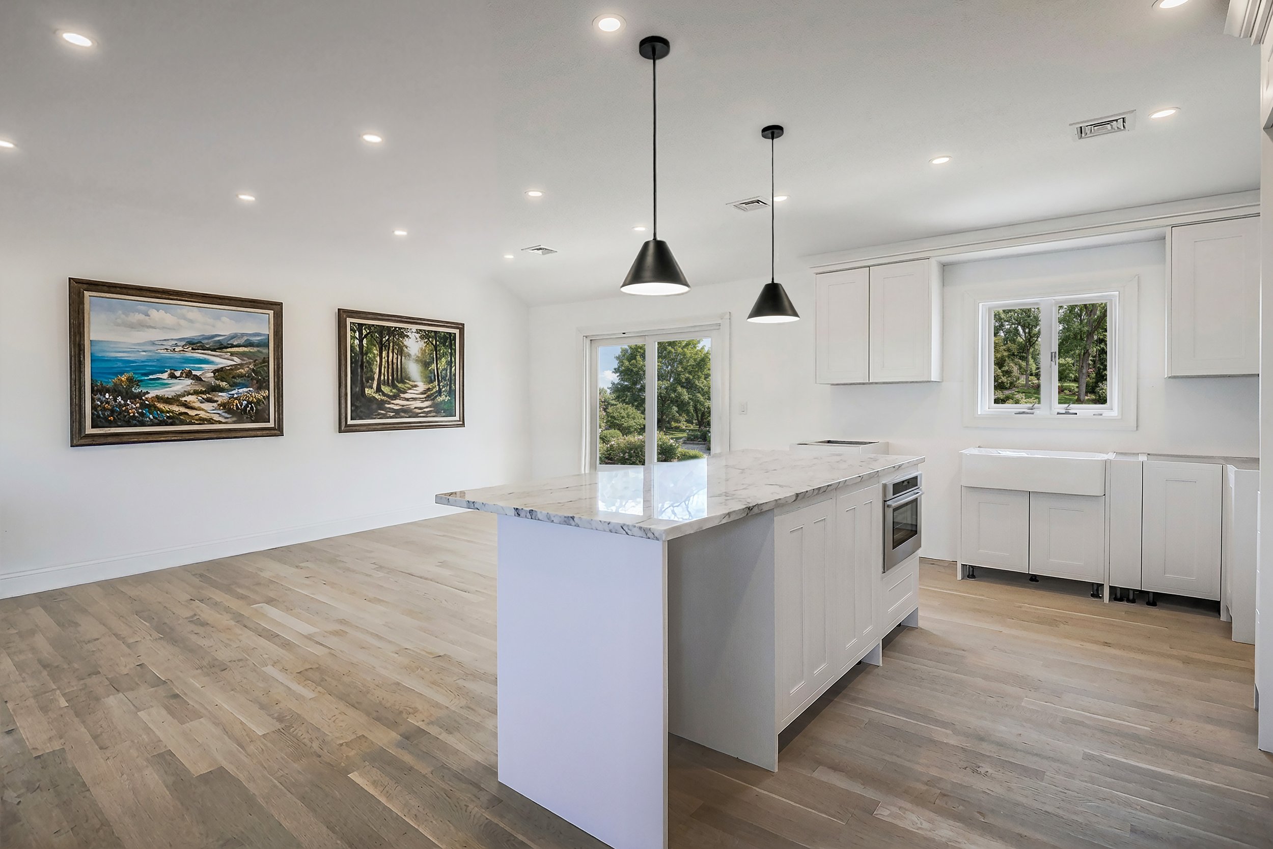 Kitchen Construction Documentation & Design Visualization