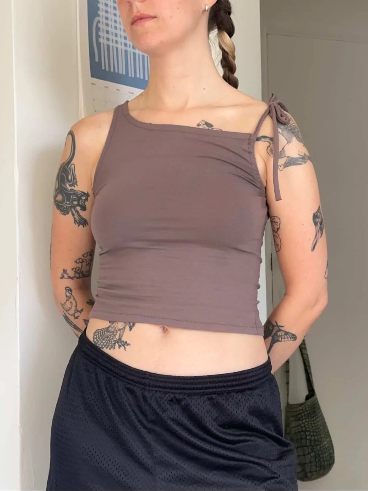 The Adeline Top / Taupe
