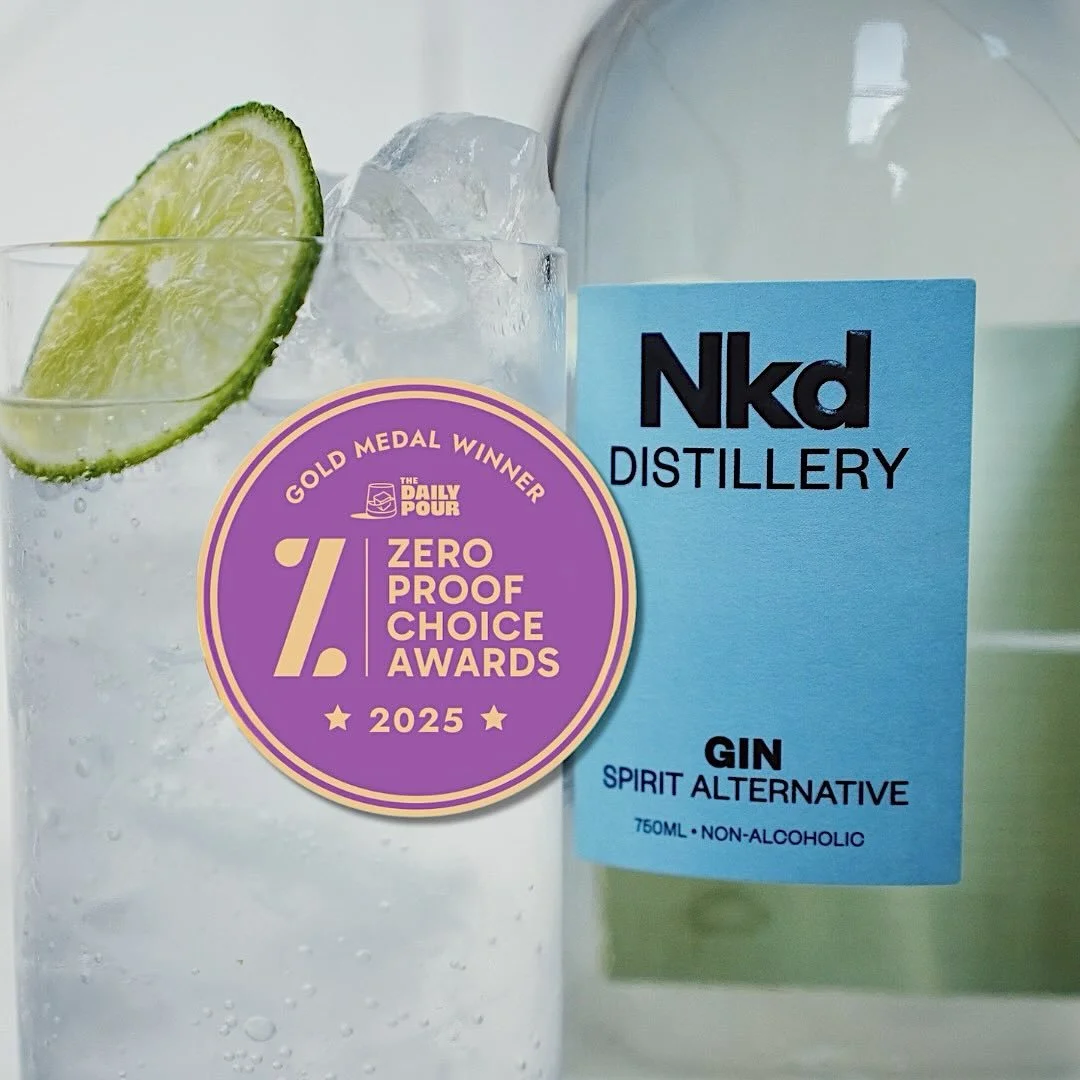 Nkd Non-Alcoholic Gin won Gold at the Zero Proof Choice Awards! This spirit was created with precision and passion &mdash; to offer an authentic gin experience, reimagined for mindful living. Our favorite of the lineup, and now officially award-winni